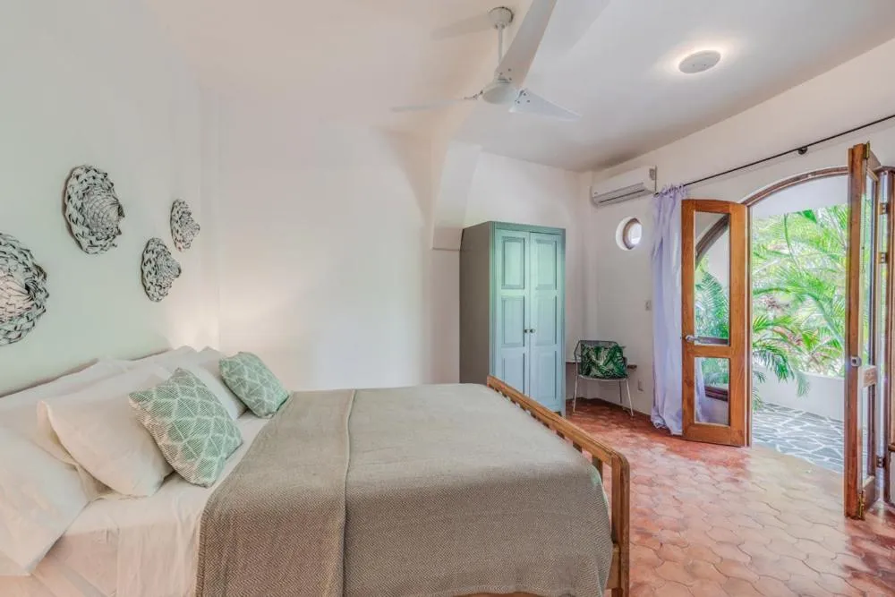 Bedroom, Bed in Nosara Beach Hotel