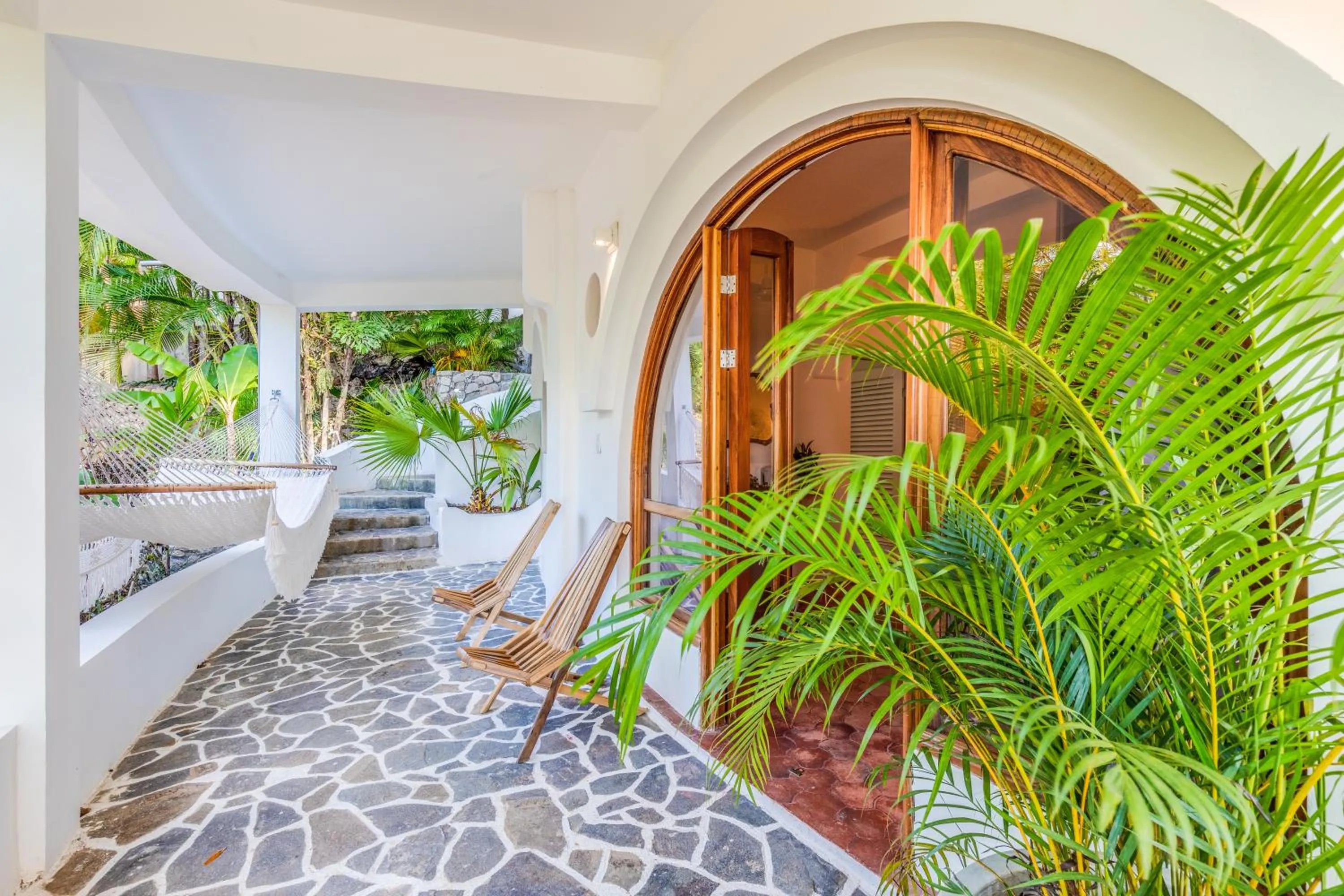 Patio in Nosara Beach Hotel