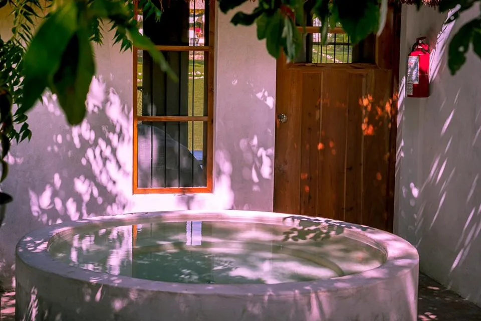 Patio in Hacienda Cenote San Ignacio
