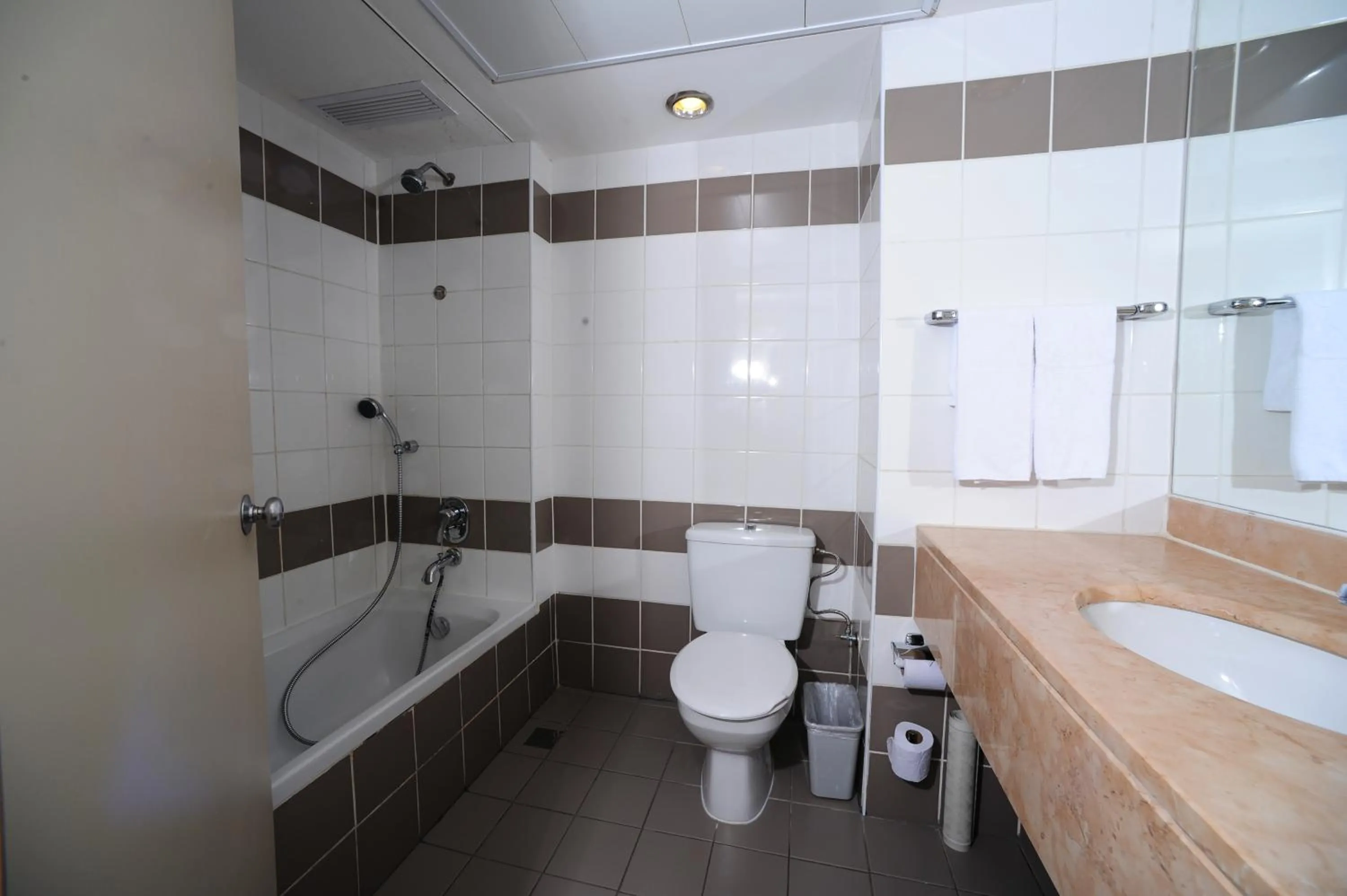 Bathroom in Sport Club by Isrotel Collection