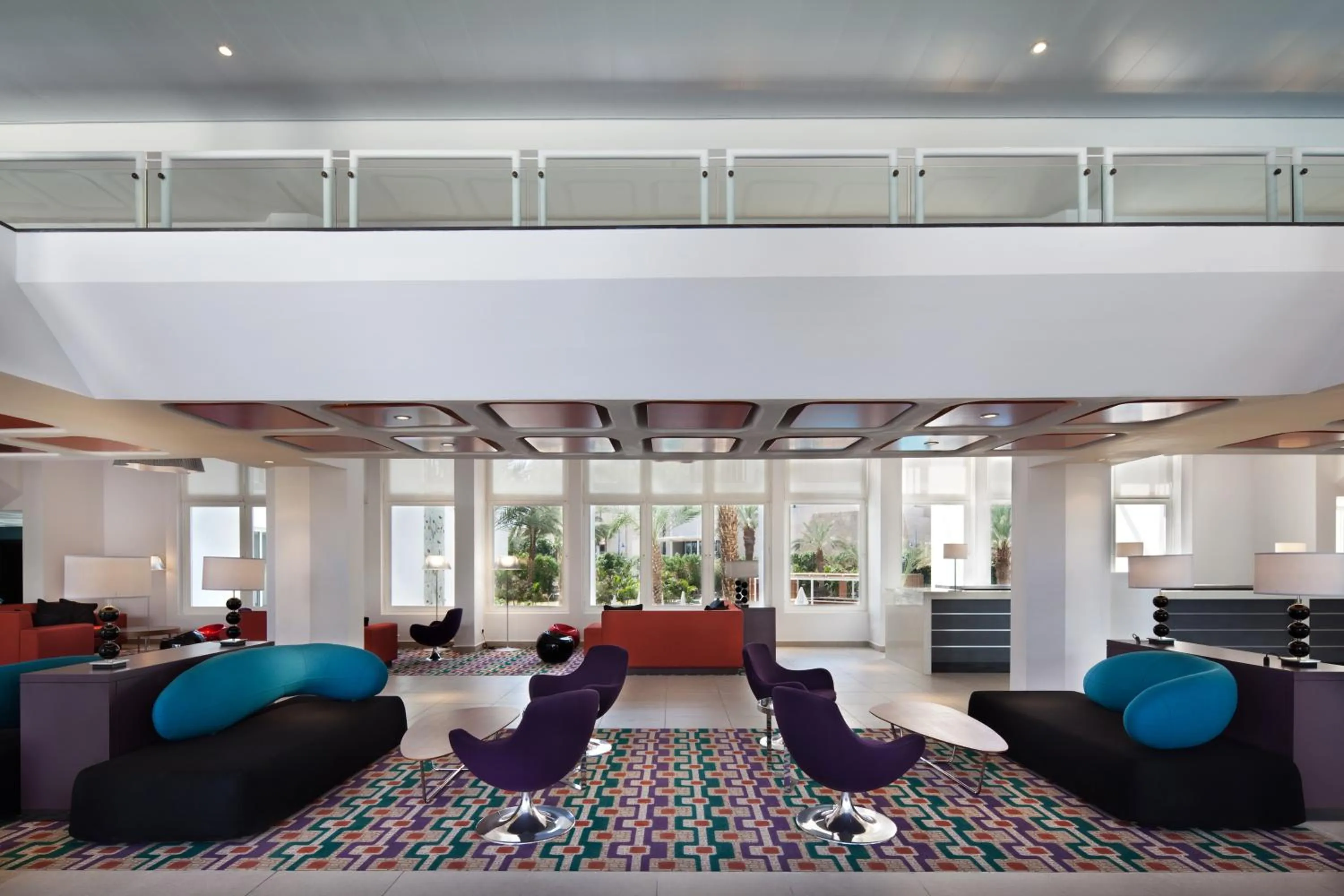 Lobby or reception in Sport Club by Isrotel Collection