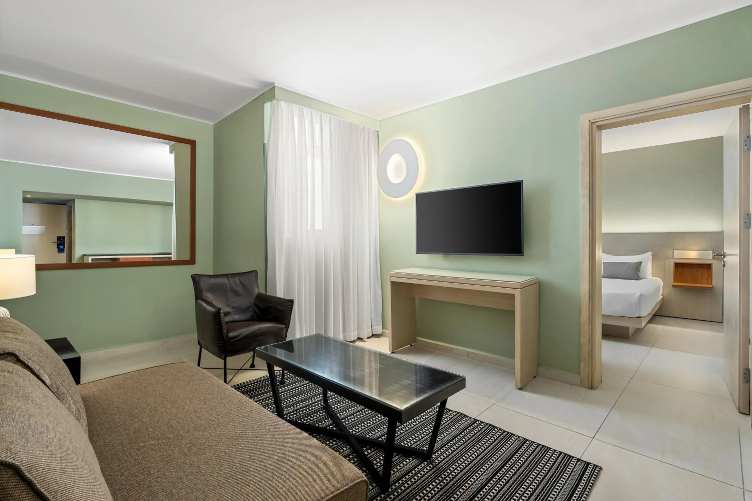 Bedroom, Bed in Sport Club by Isrotel Collection