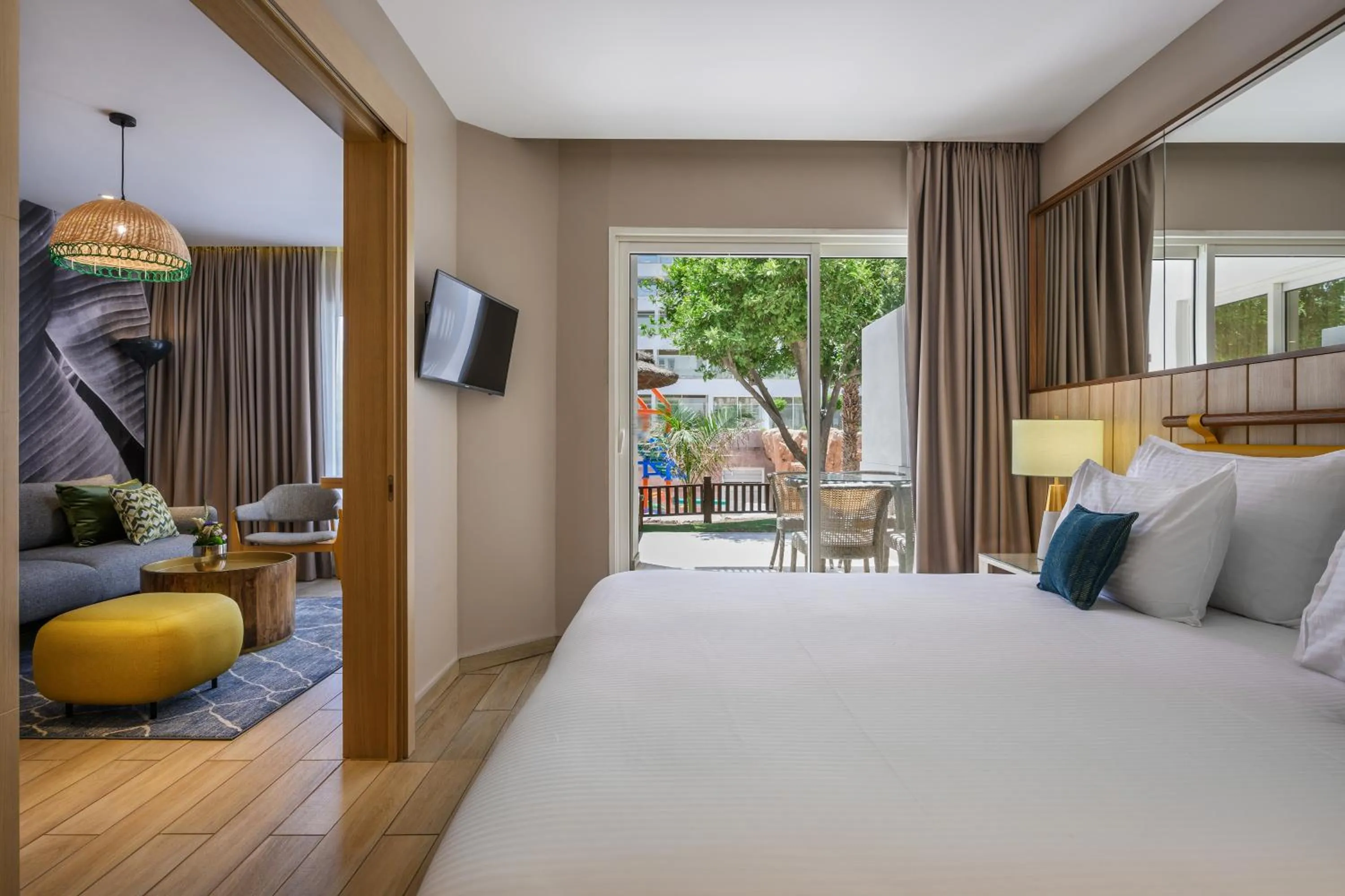 Bedroom, Bed in Royal Garden by Isrotel Collection