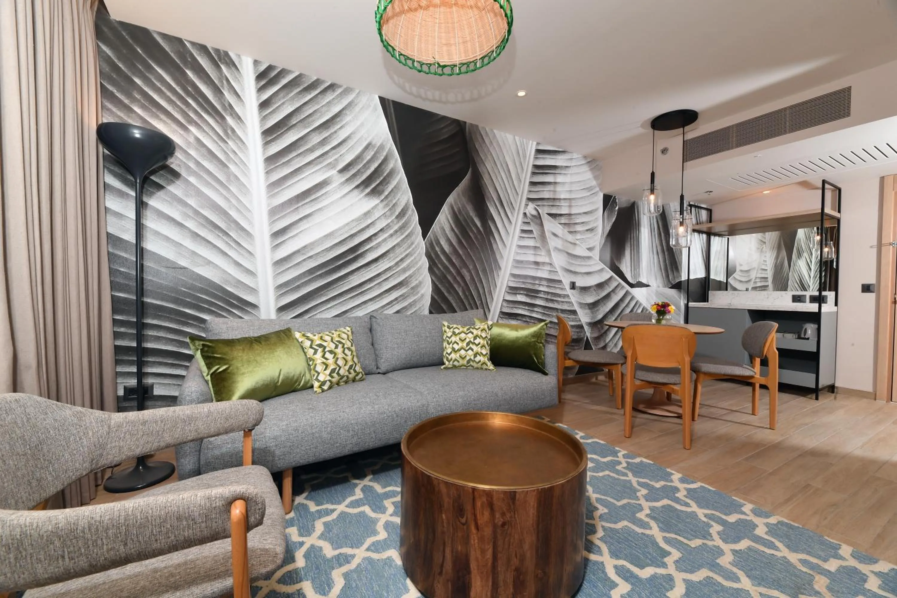 Living room in Royal Garden by Isrotel Collection