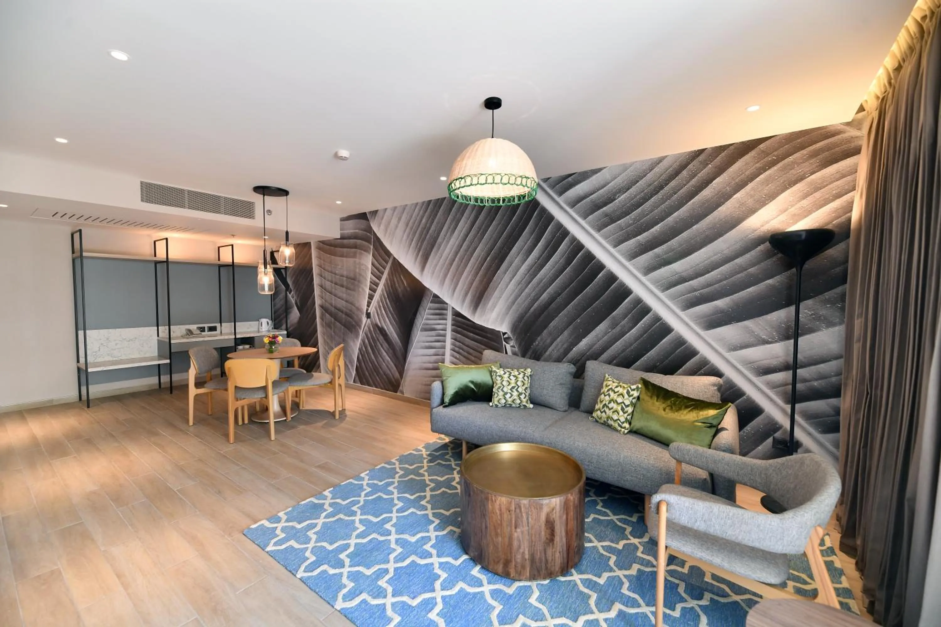 Living room in Royal Garden by Isrotel Collection