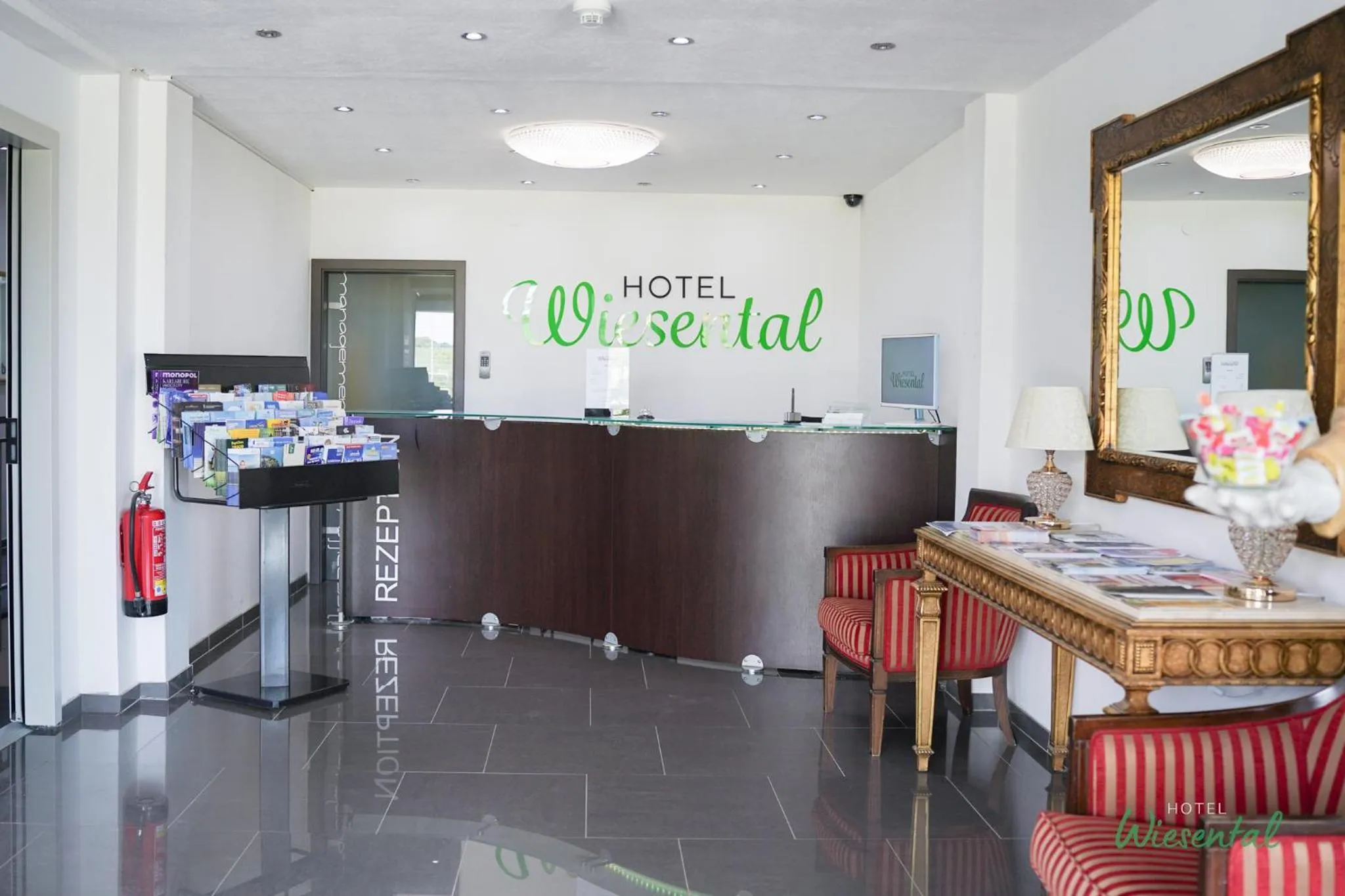 Lobby or reception in Hotel Wiesental Nähe Friedrichshafen