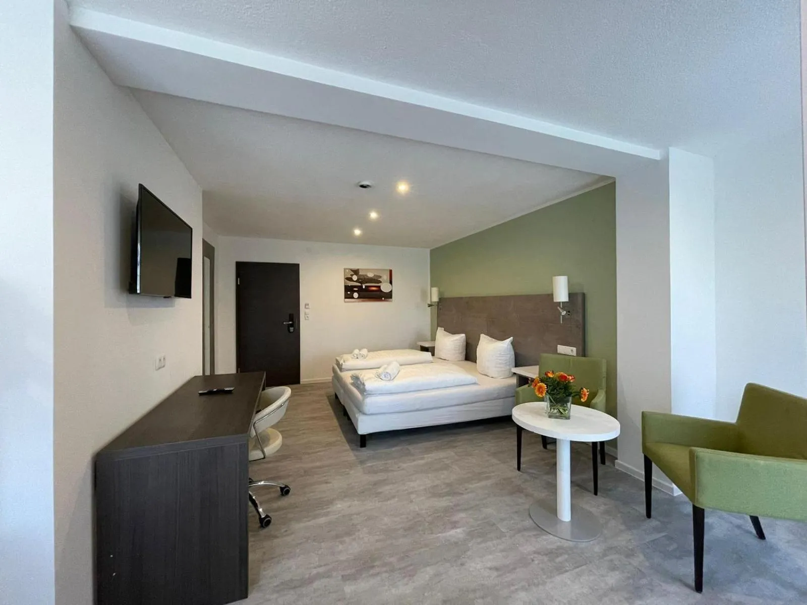 Bed in Hotel Wiesental Nähe Friedrichshafen