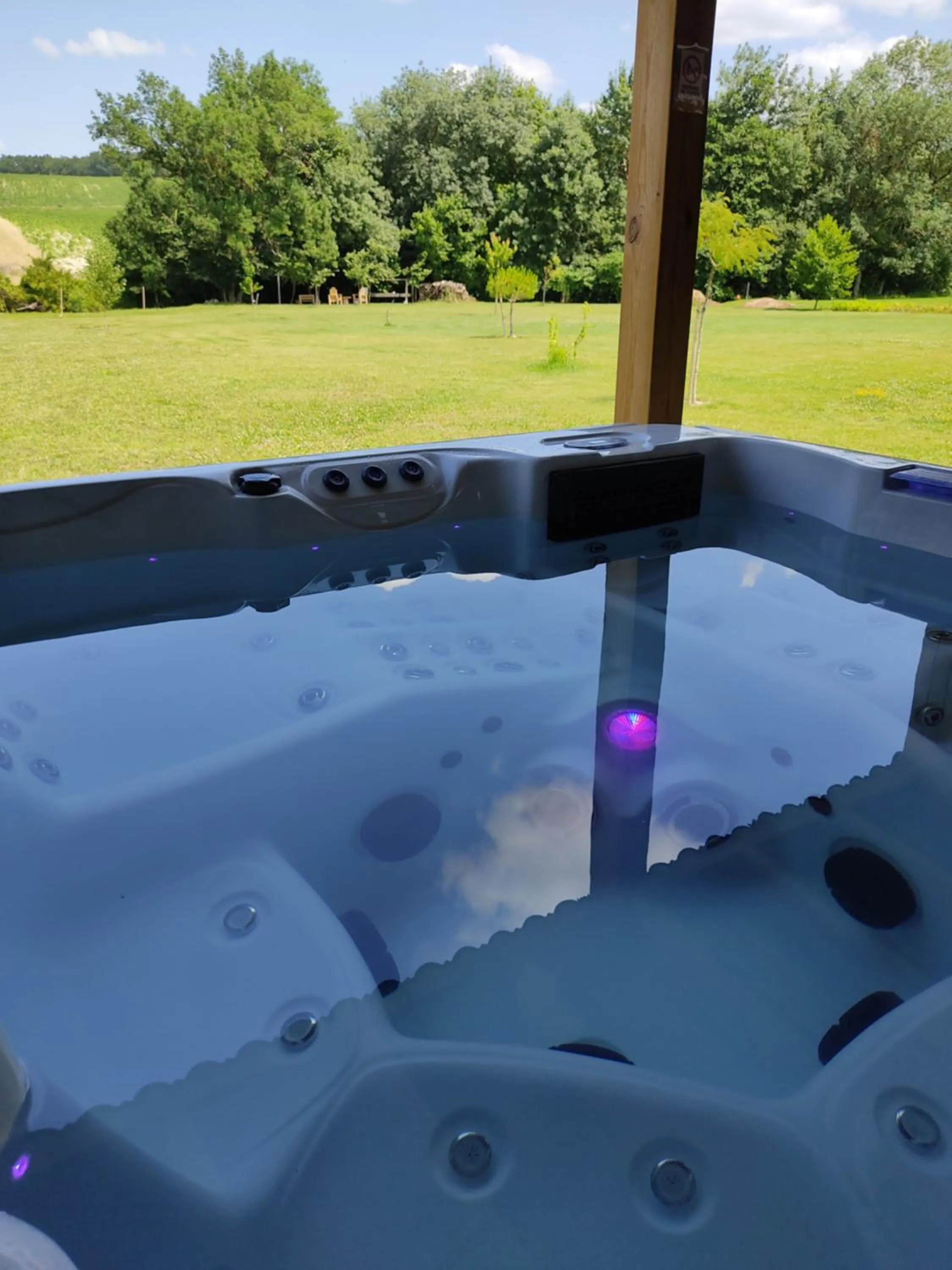 Natural landscape in Au pied du Lariat