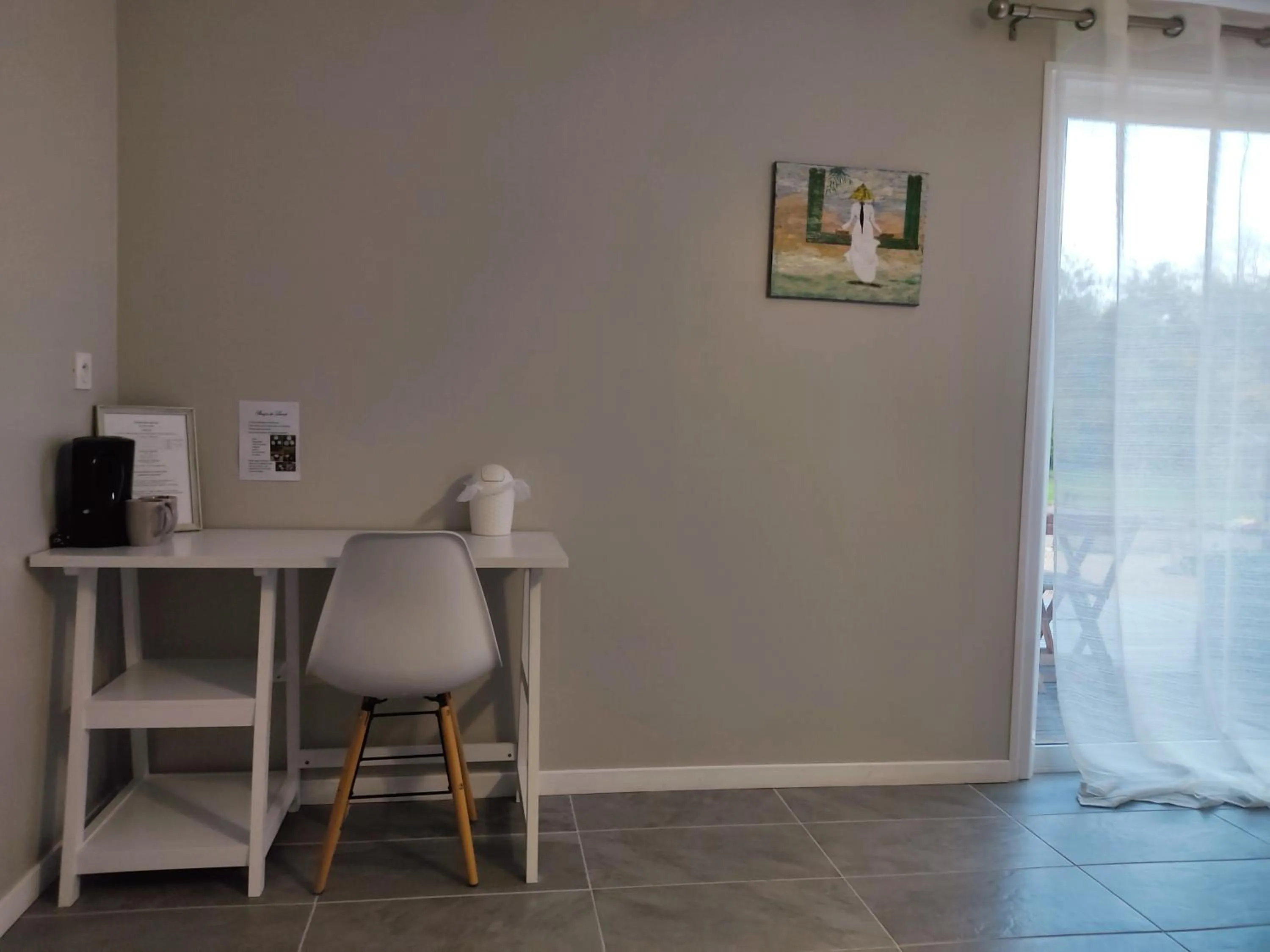 Seating area in Au pied du Lariat