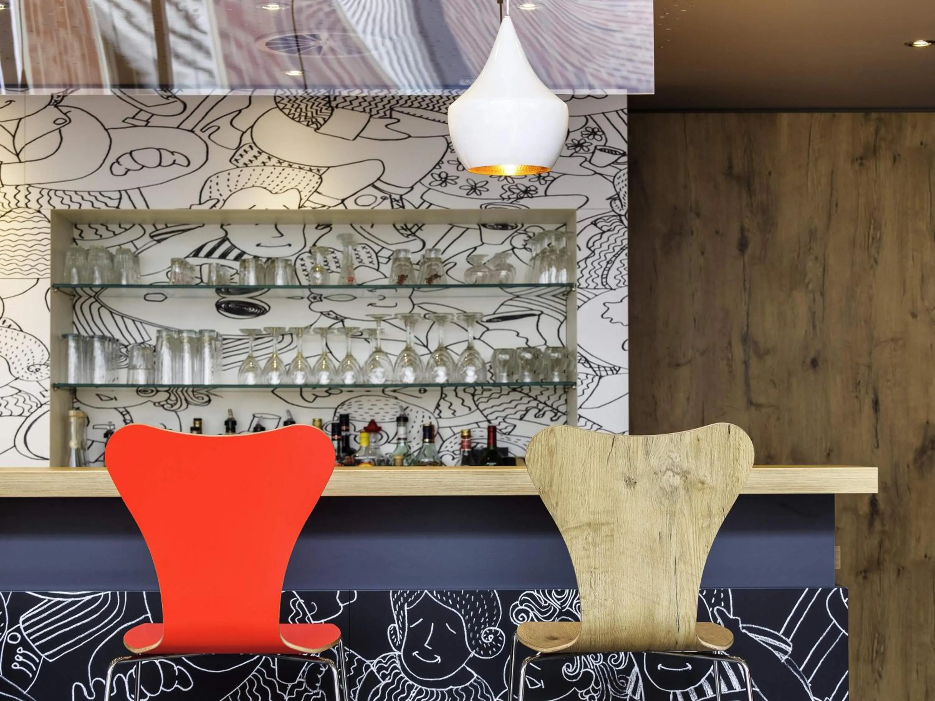 Lounge or bar in Ibis Münster City