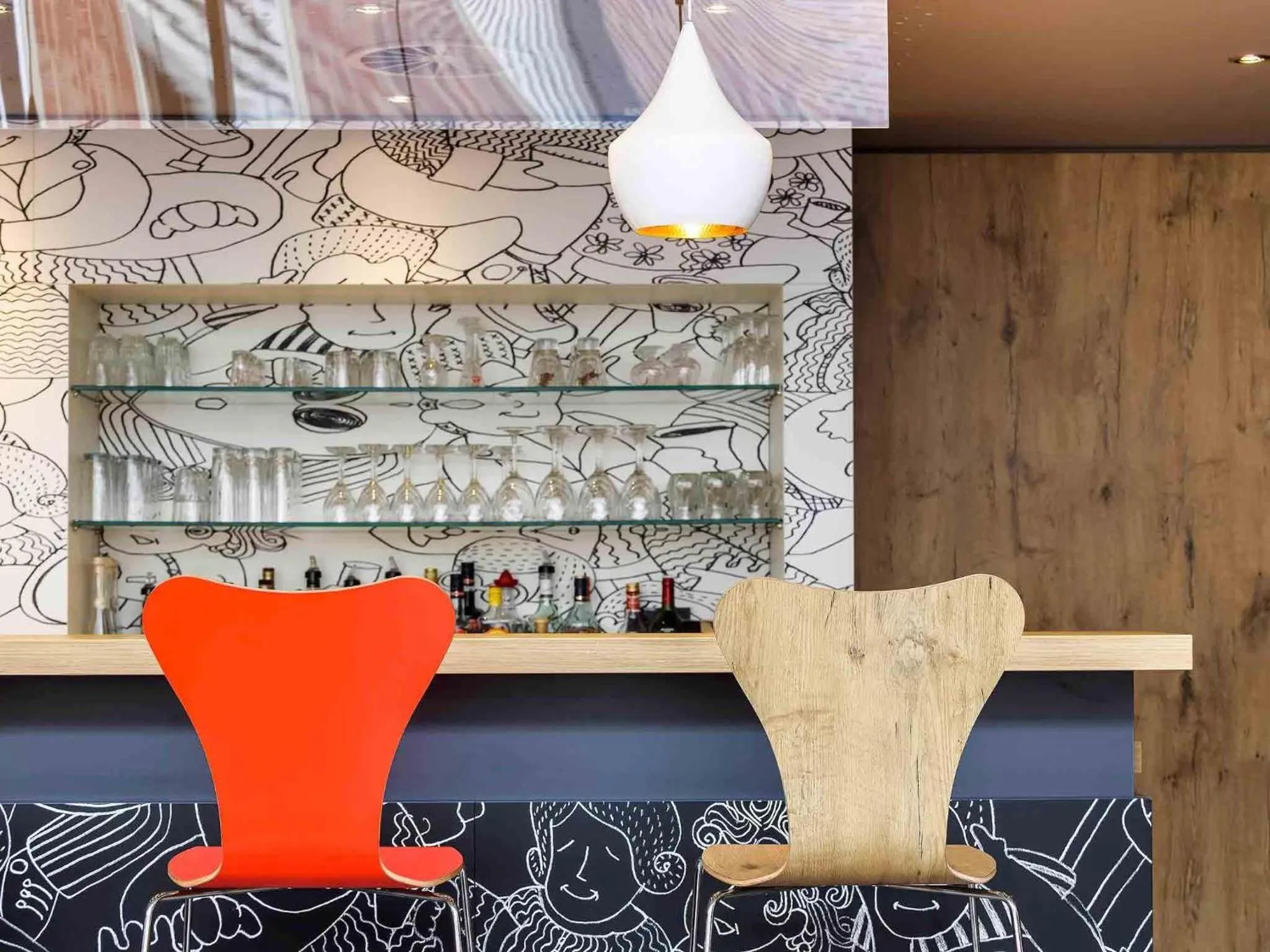 Lounge or bar in Ibis Münster City