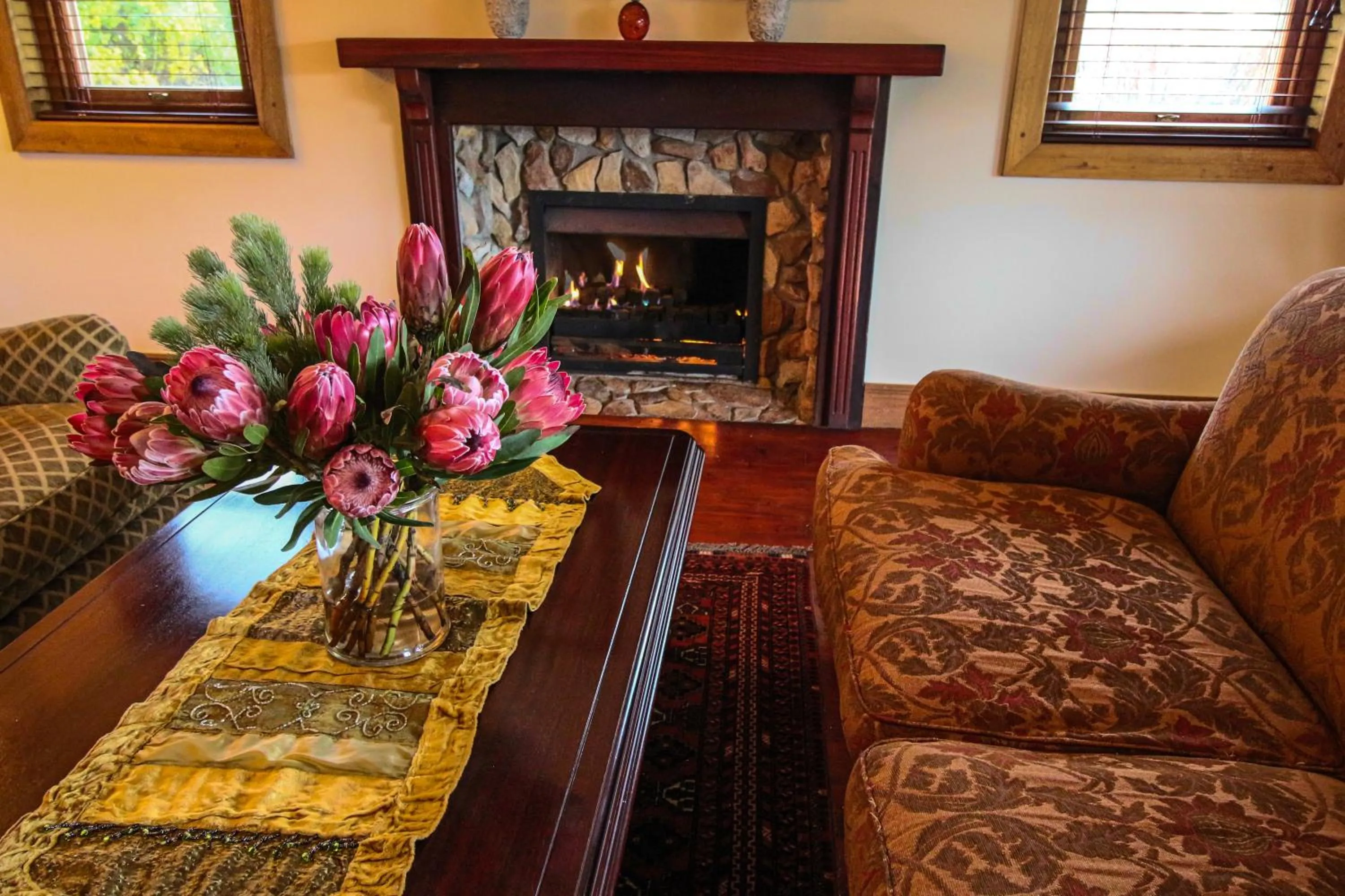 Communal lounge/ TV room in Dune Ridge Country House