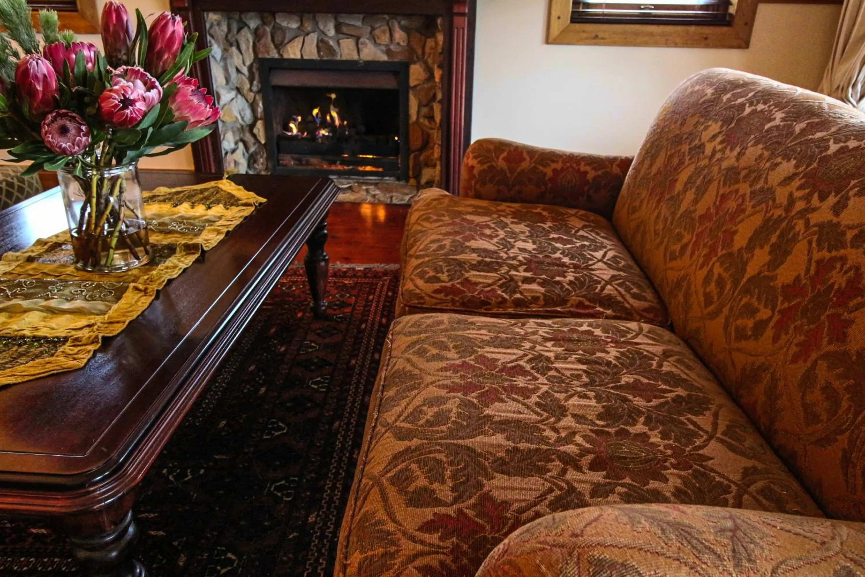 Communal lounge/ TV room in Dune Ridge Country House