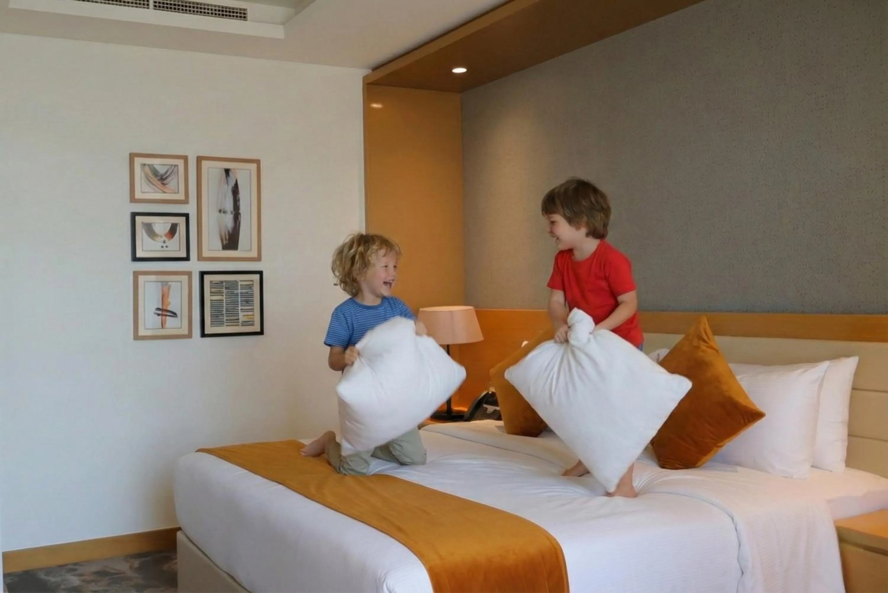 Bed in The S Hotel Al Barsha