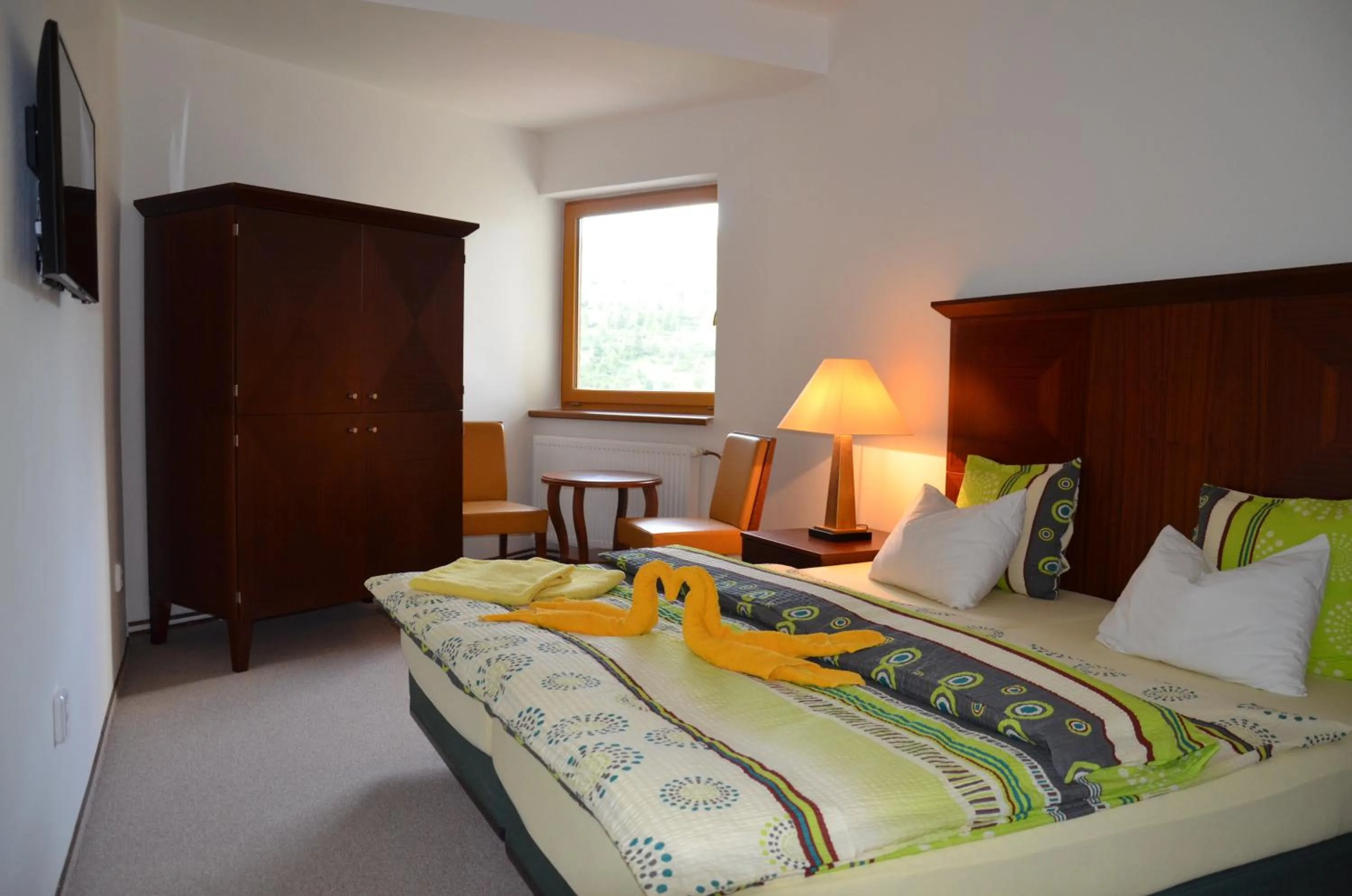 Bed in Hotel Labská bouda