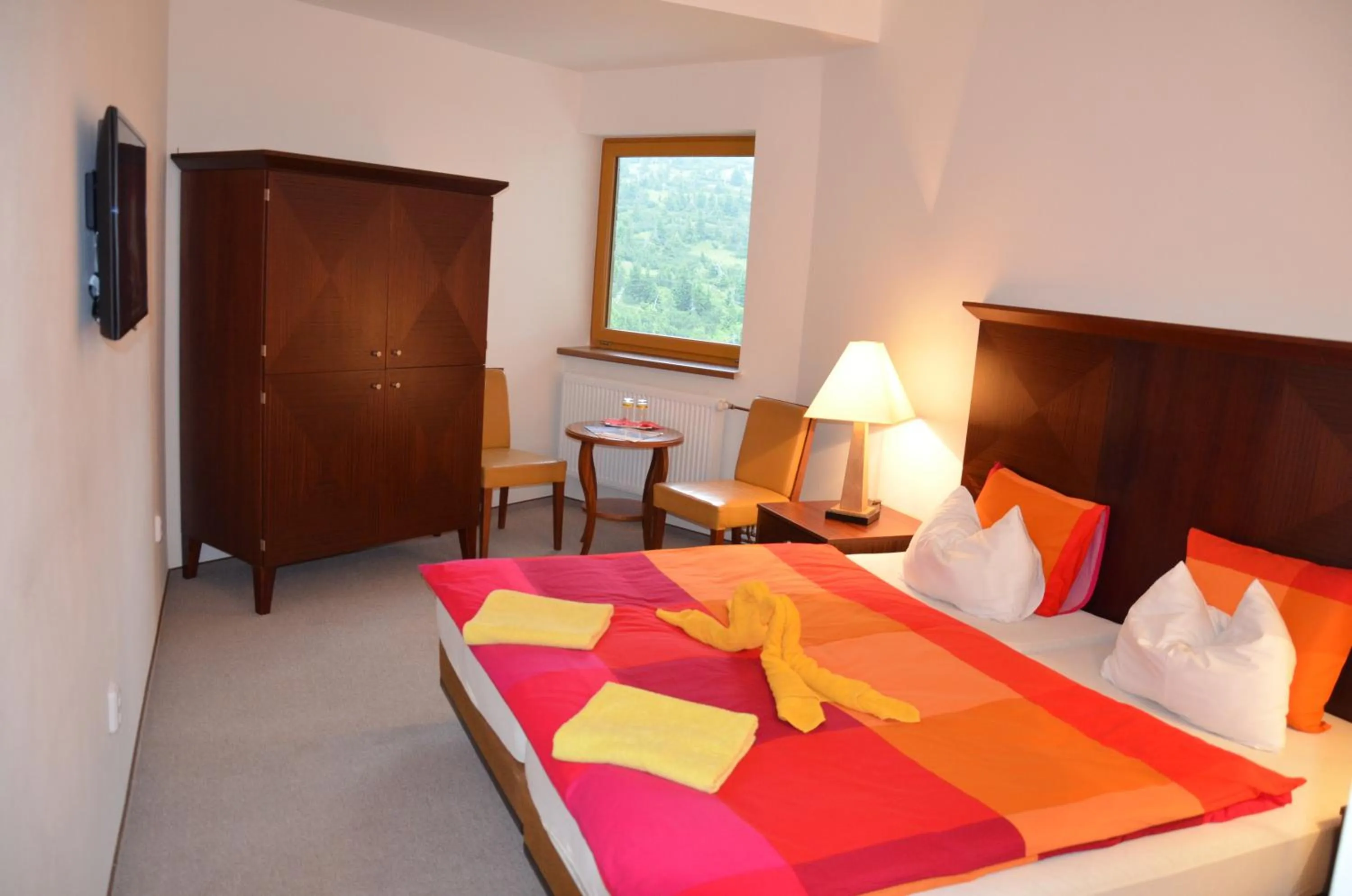 Bed in Hotel Labská bouda