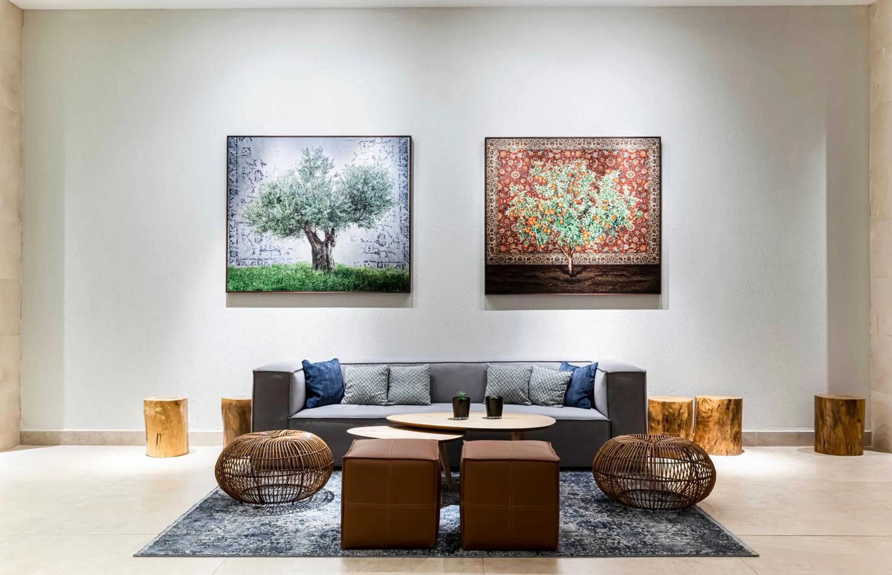 Seating area in Gomeh by Isrotel Design