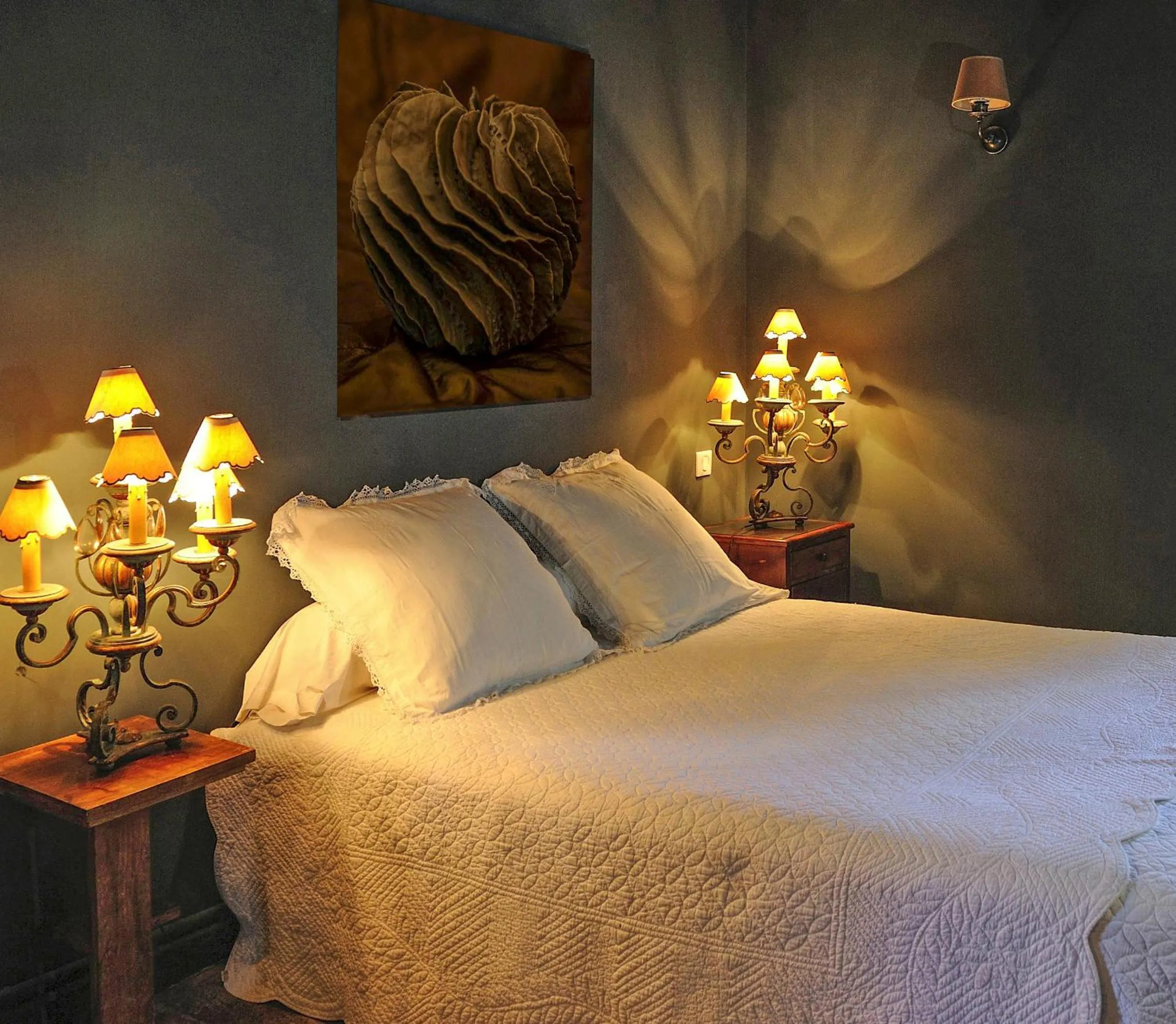 Bed in Maison d'Hôtes La Singulière