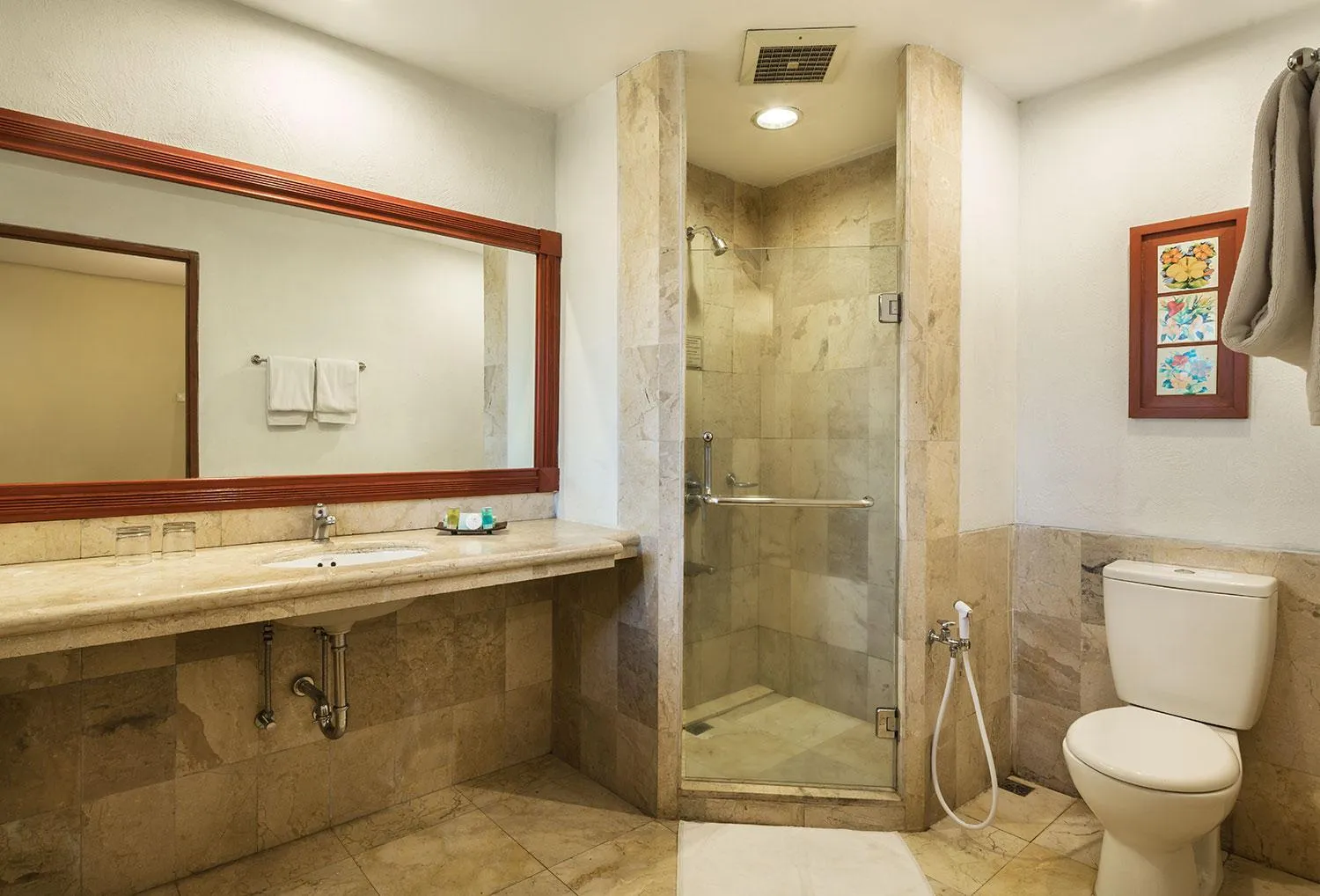 Bathroom in Puncak Pass Resort
