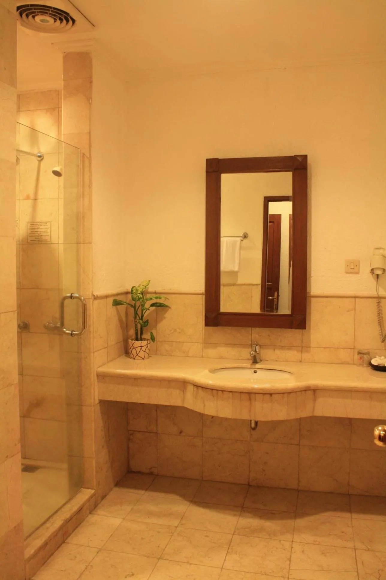 Bathroom in Puncak Pass Resort