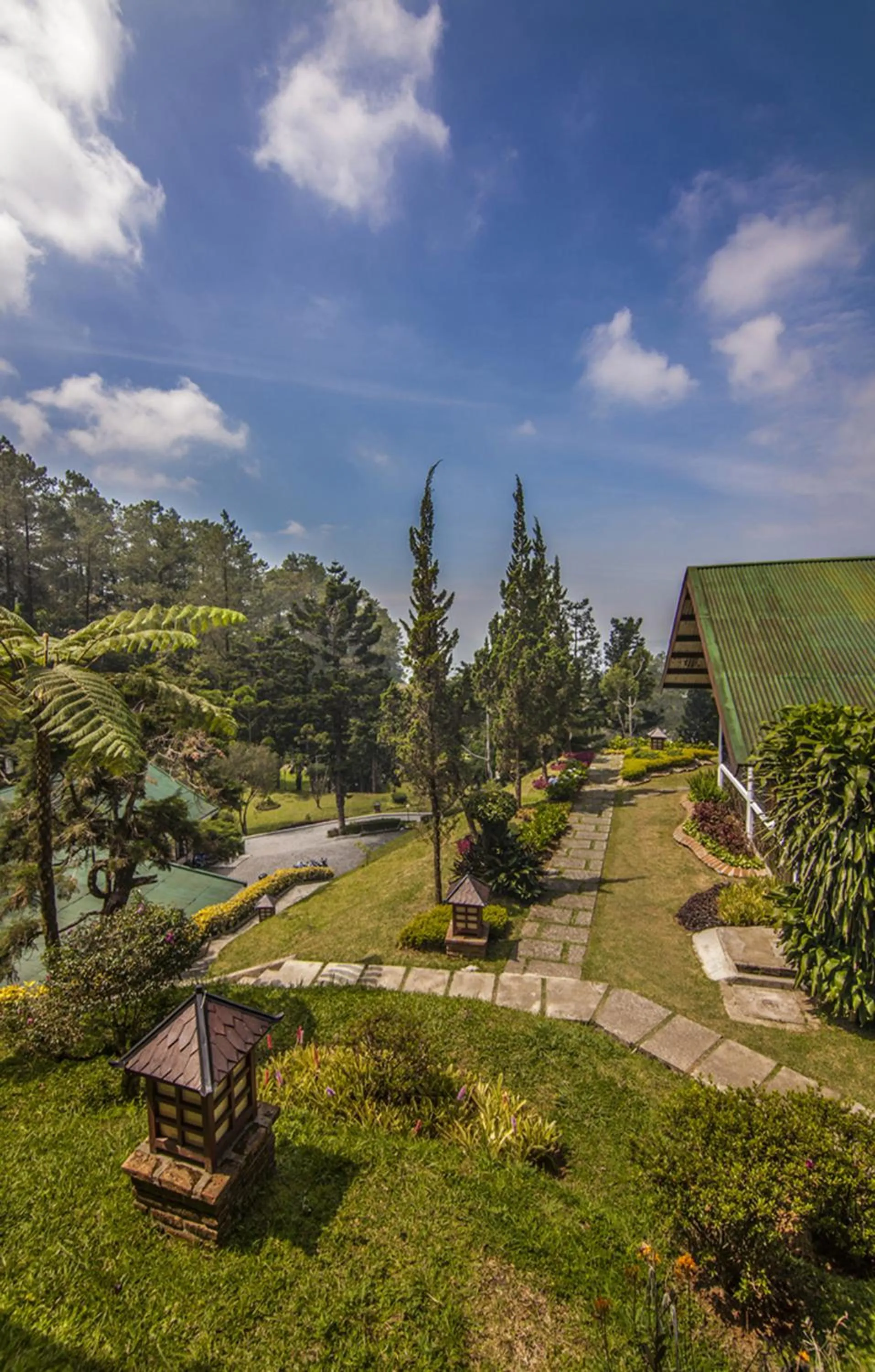 Garden in Puncak Pass Resort