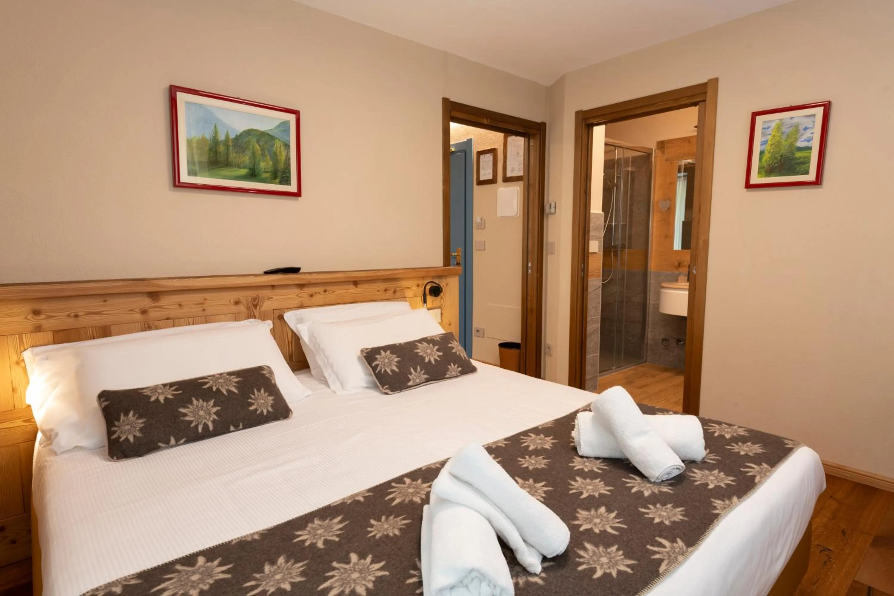 Bed in Hotel Granta Parey