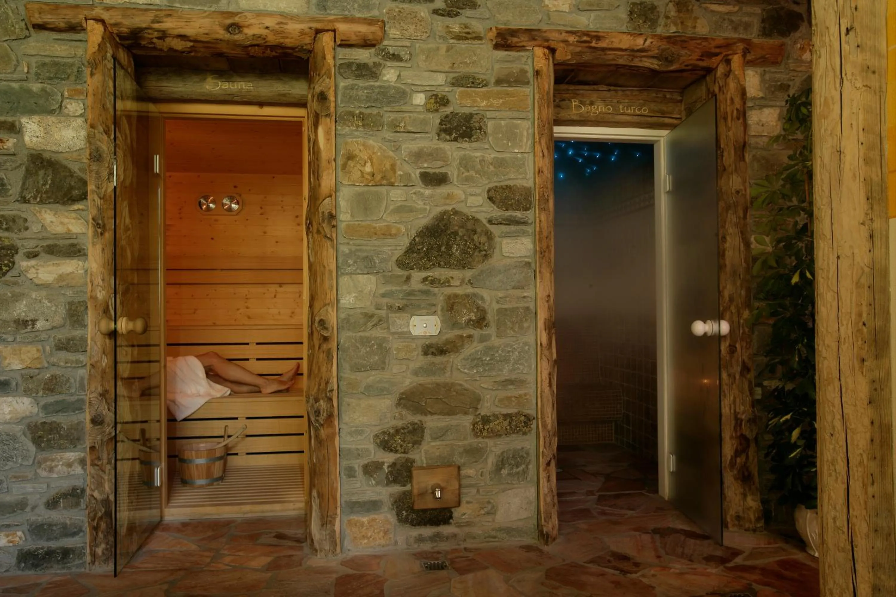 Sauna in Hotel Granta Parey