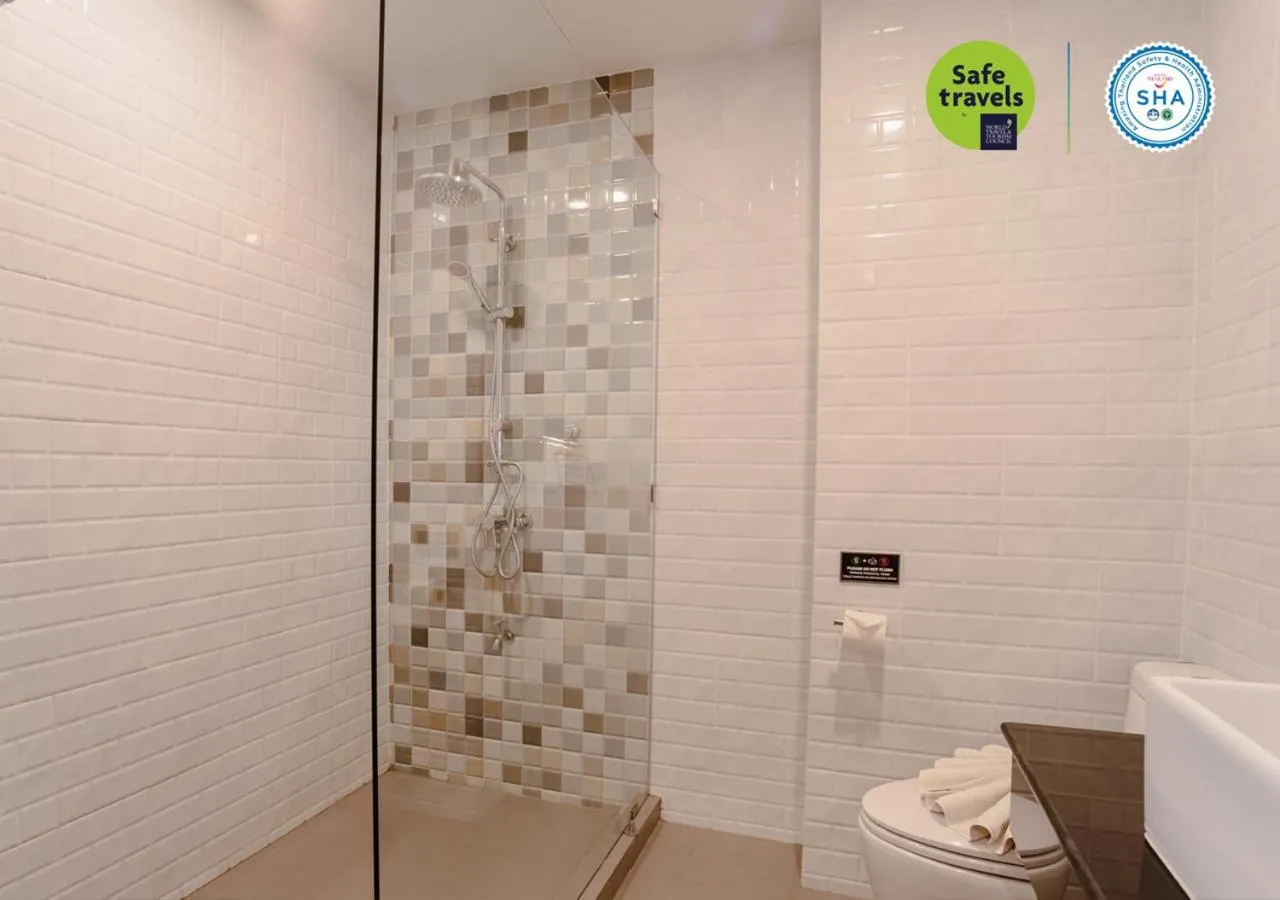 Bathroom in the echo hotel