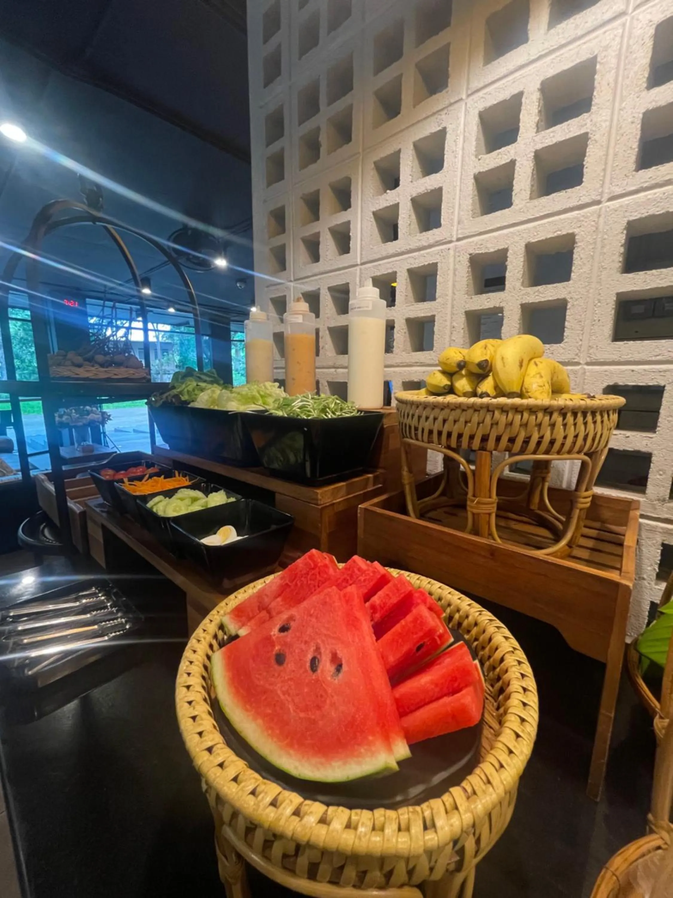 Breakfast in the echo hotel