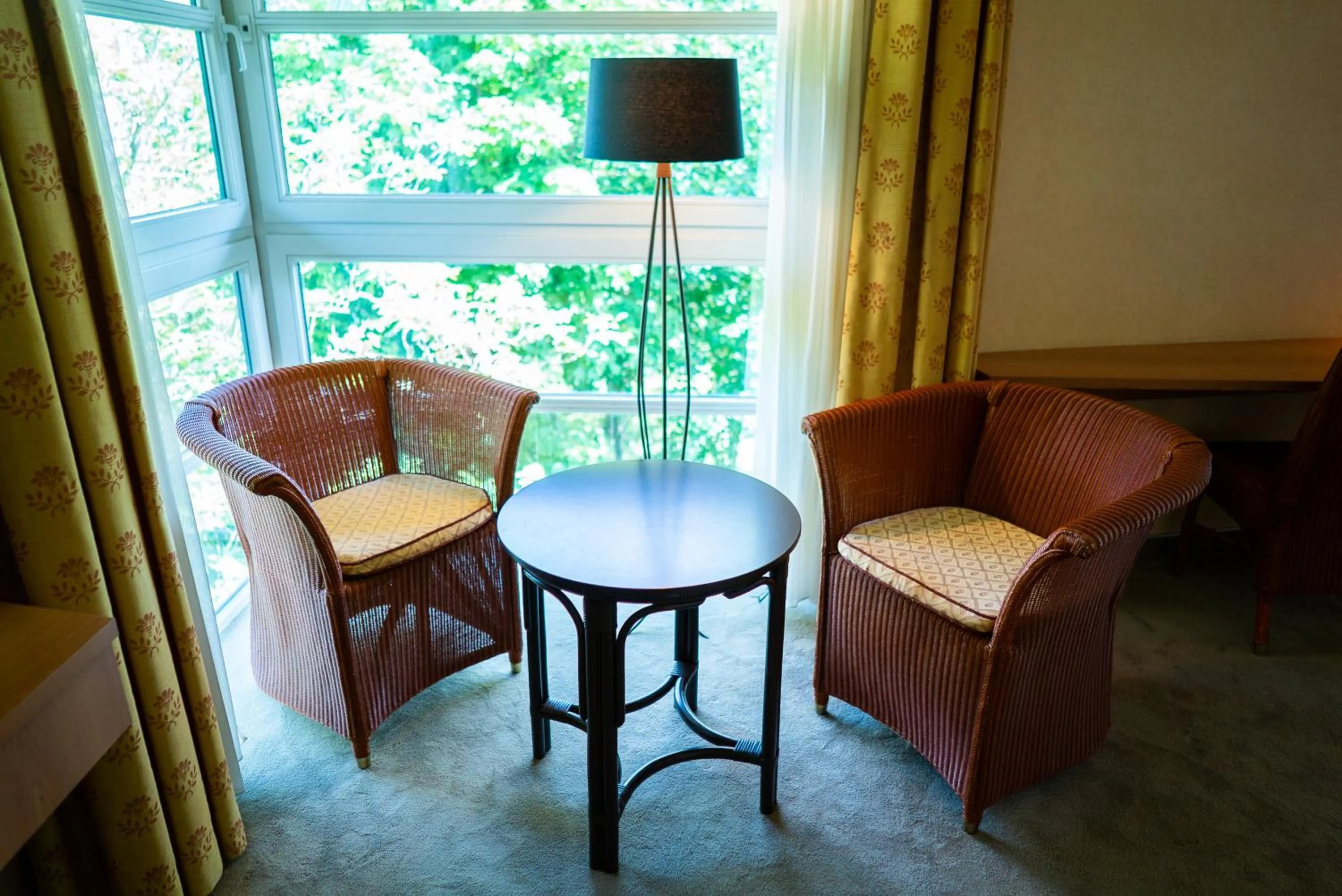 Seating area in Hotel Iris