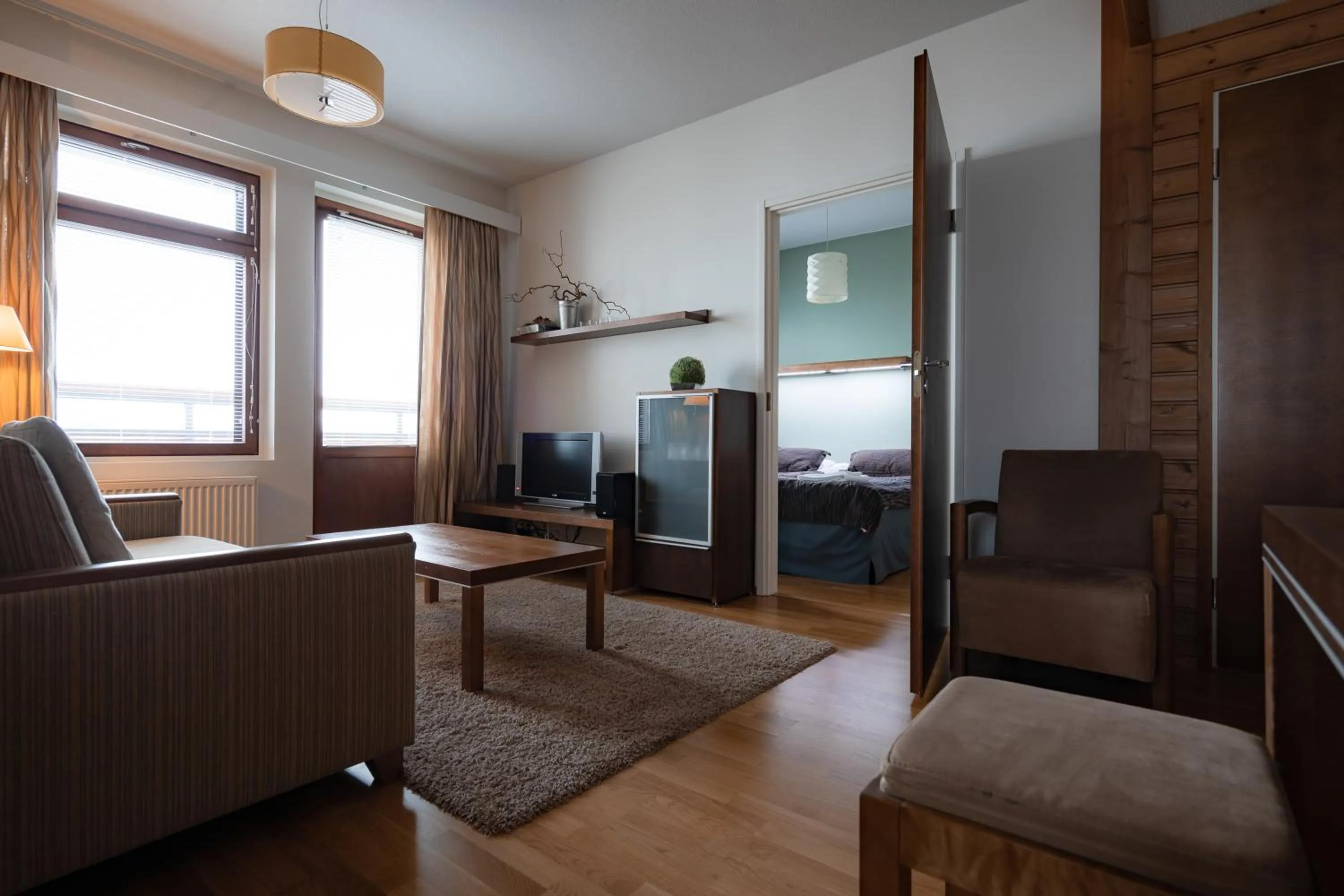 Living room in Lapland Hotels Saaga