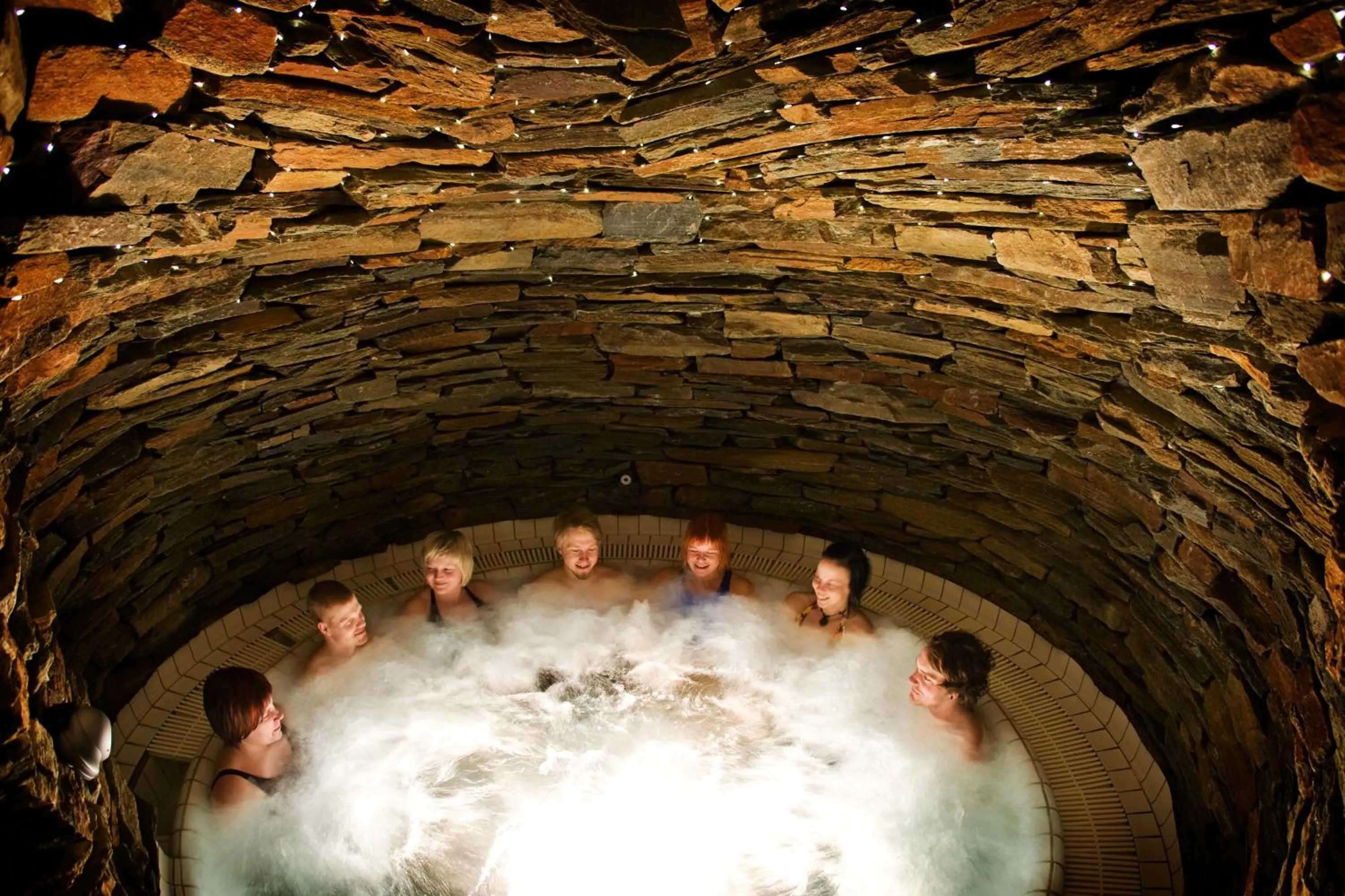 People in Lapland Hotels Saaga