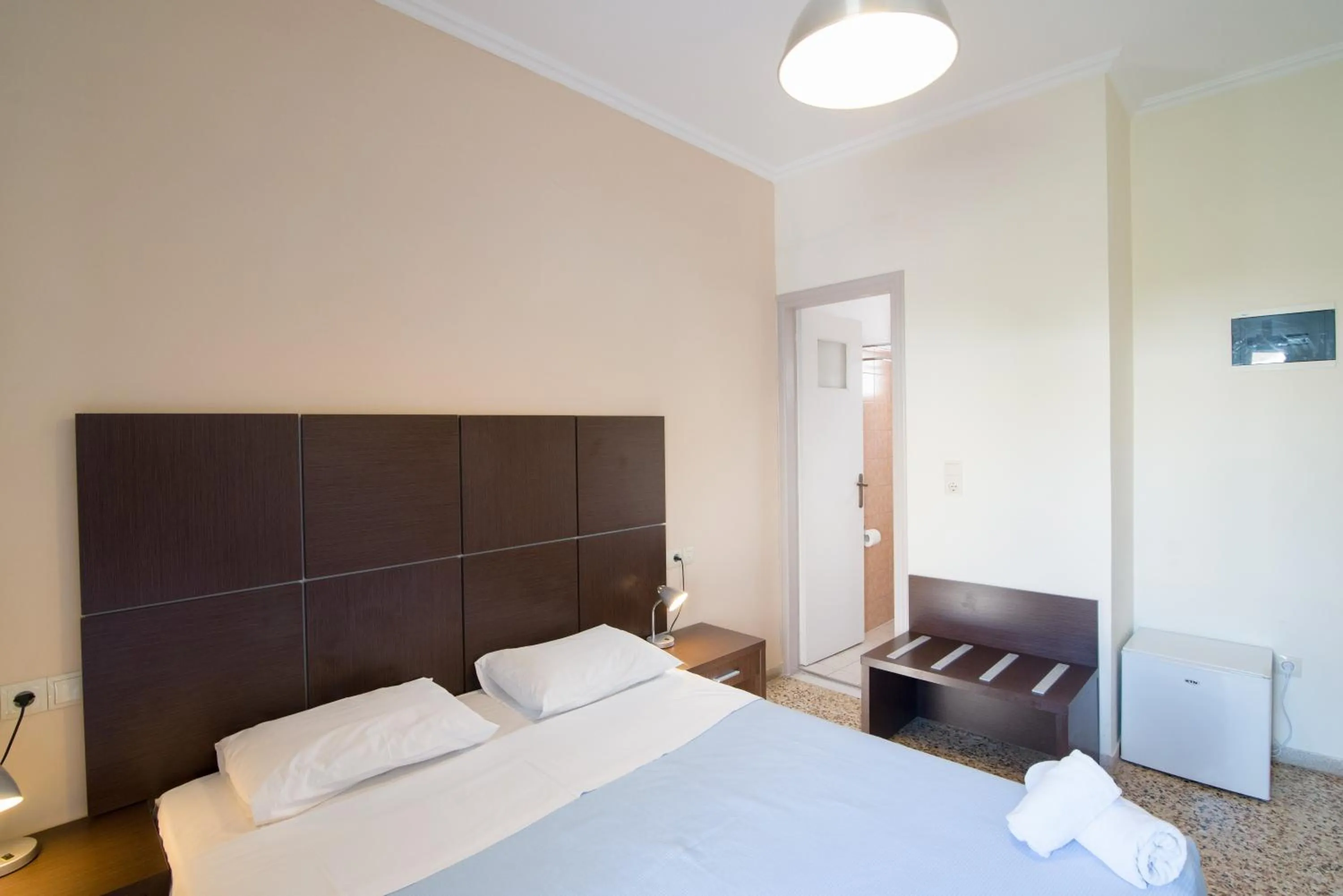 Photo of the whole room, Bed in Kamari Blue Boutique Hotel