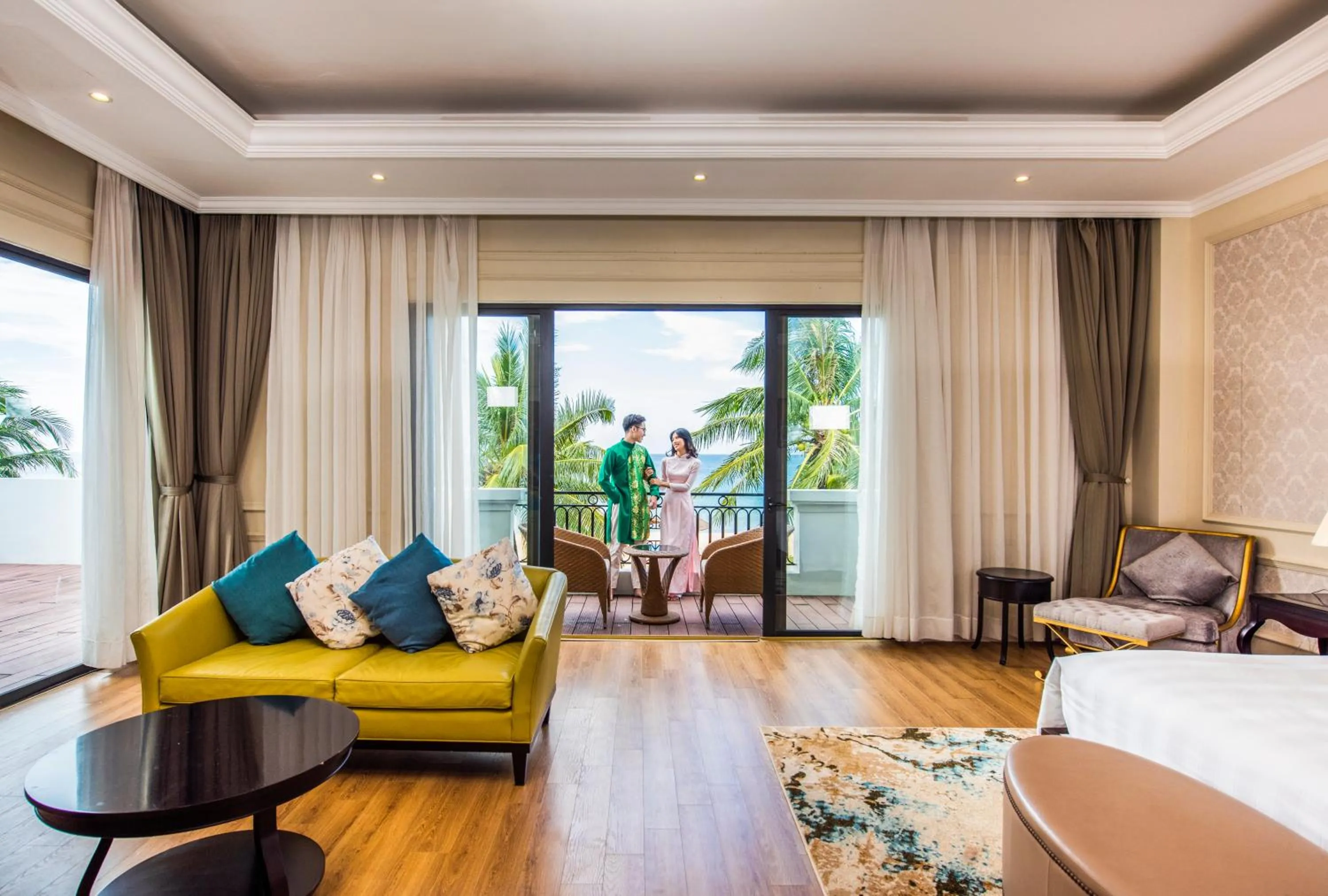 Bed in Vinpearl Wonderworld Phu Quoc