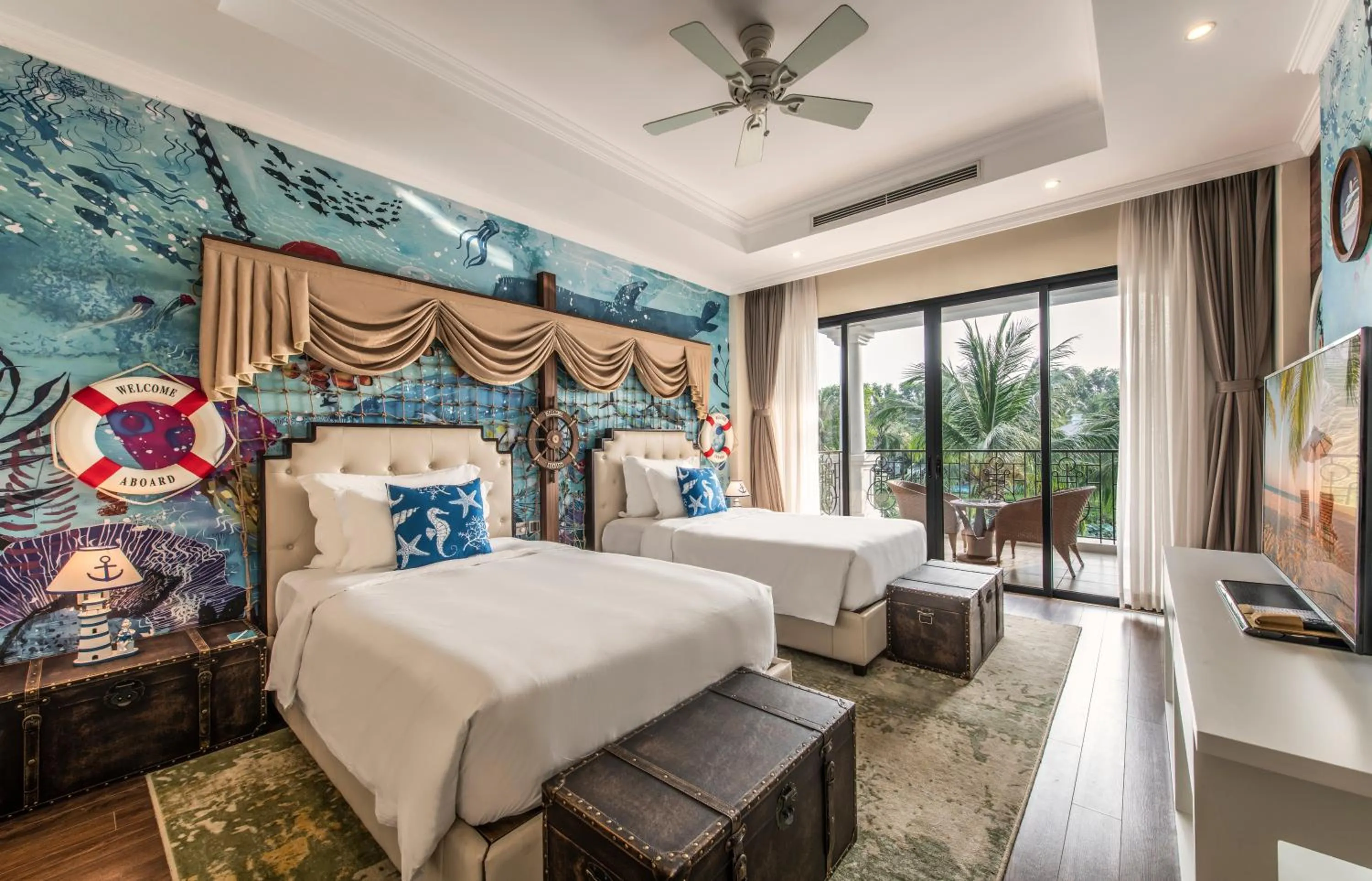 Bed in Vinpearl Wonderworld Phu Quoc