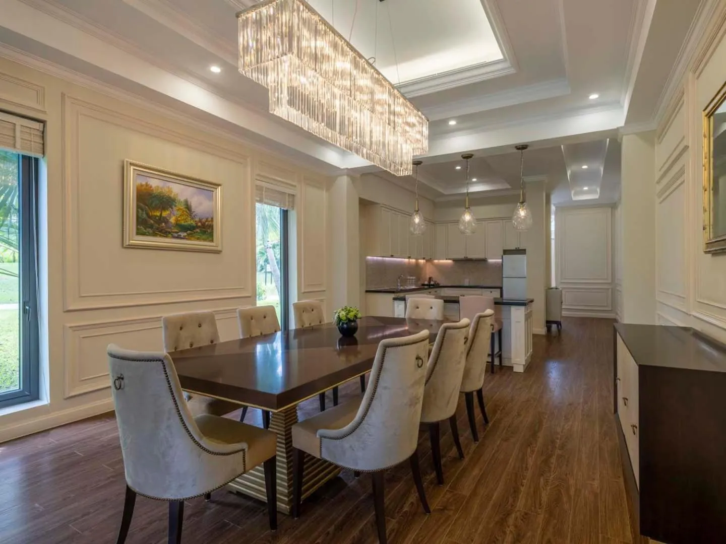 Dining area in Vinpearl Wonderworld Phu Quoc