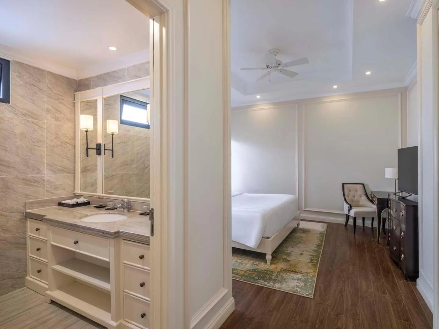 View (from property/room), Bed in Vinpearl Wonderworld Phu Quoc