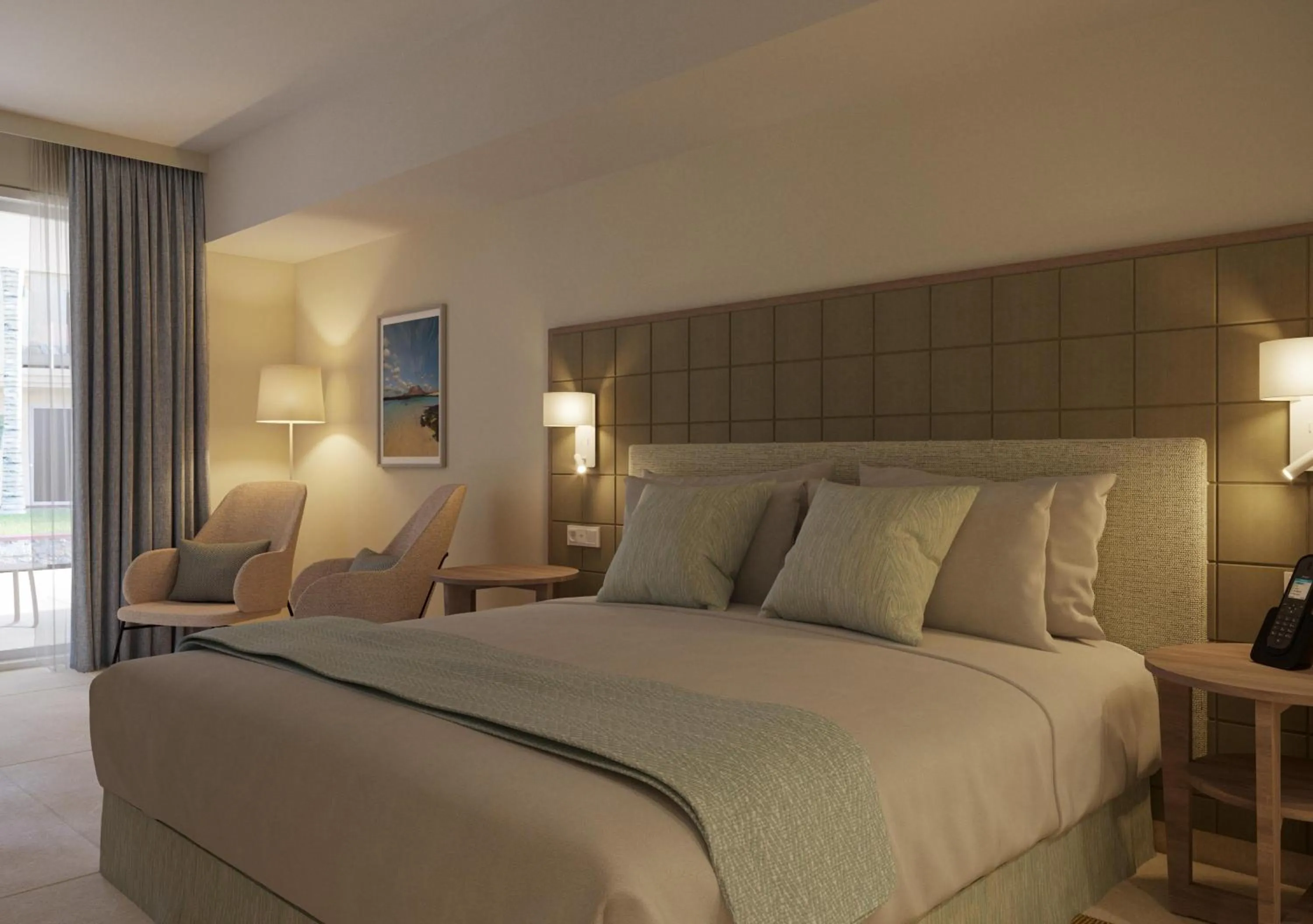 Photo of the whole room, Bed in HD Lobos Natura Fuerteventura