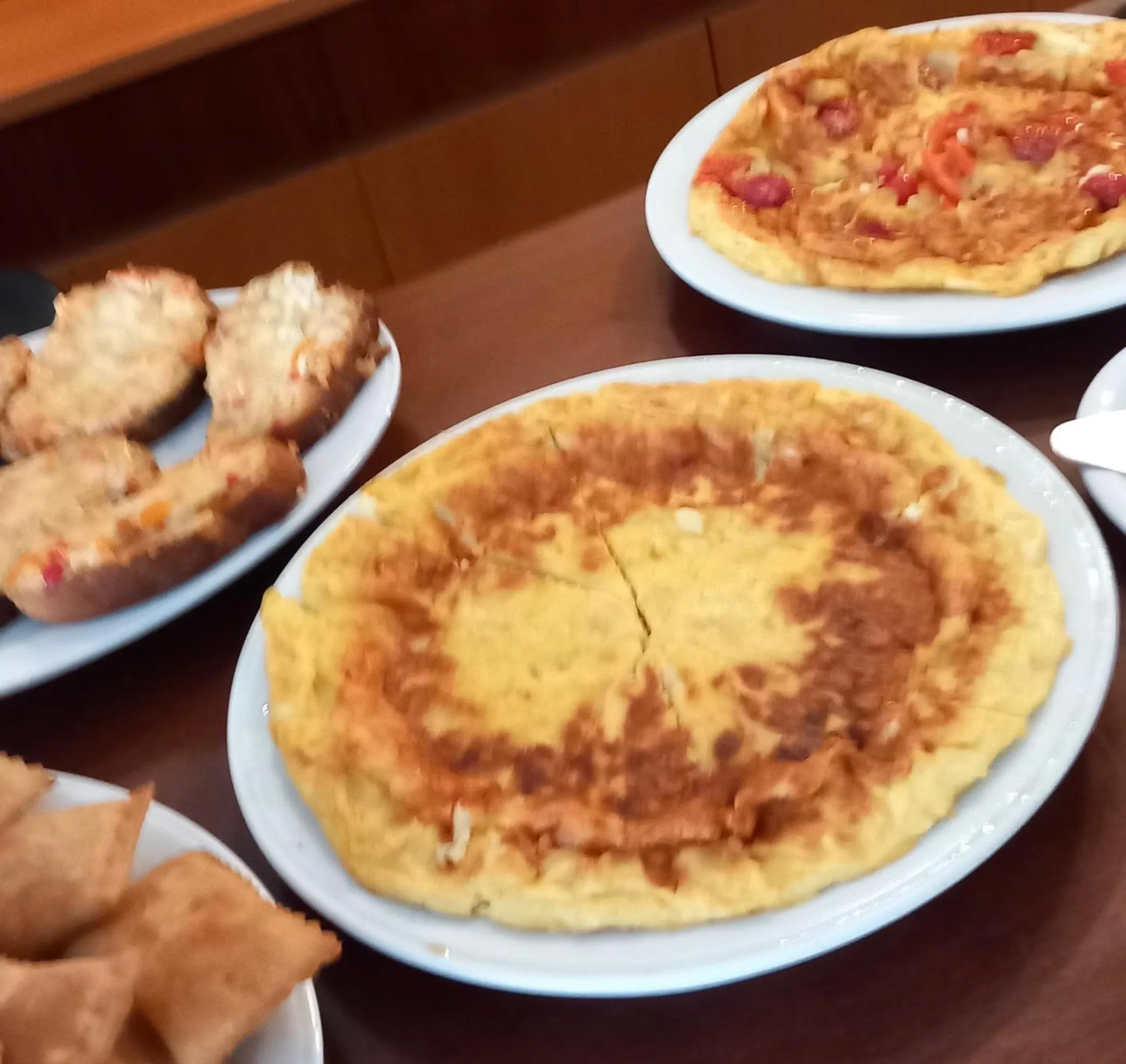 Continental breakfast in Kanakis Blue Beach Apartments