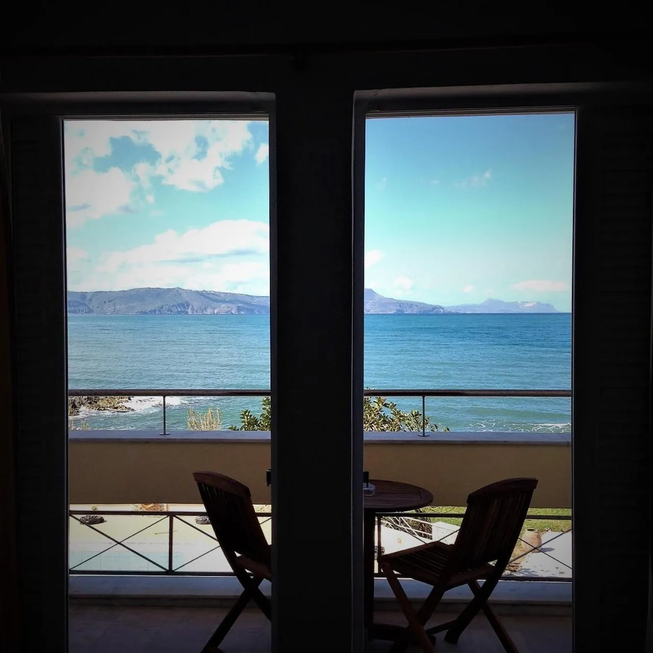 Sea view in Kanakis Blue Beach Apartments