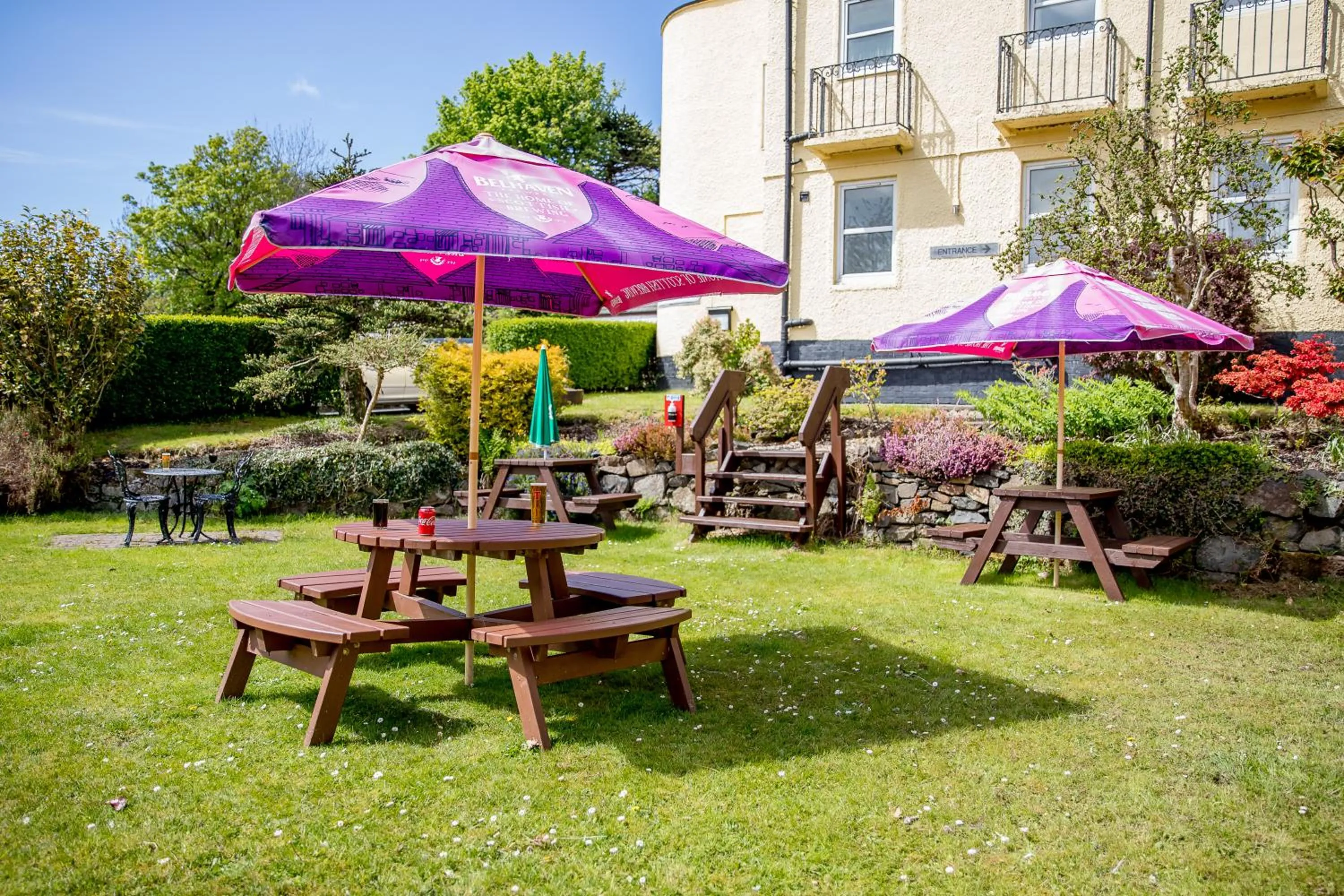 Garden in Park Lodge Hotel