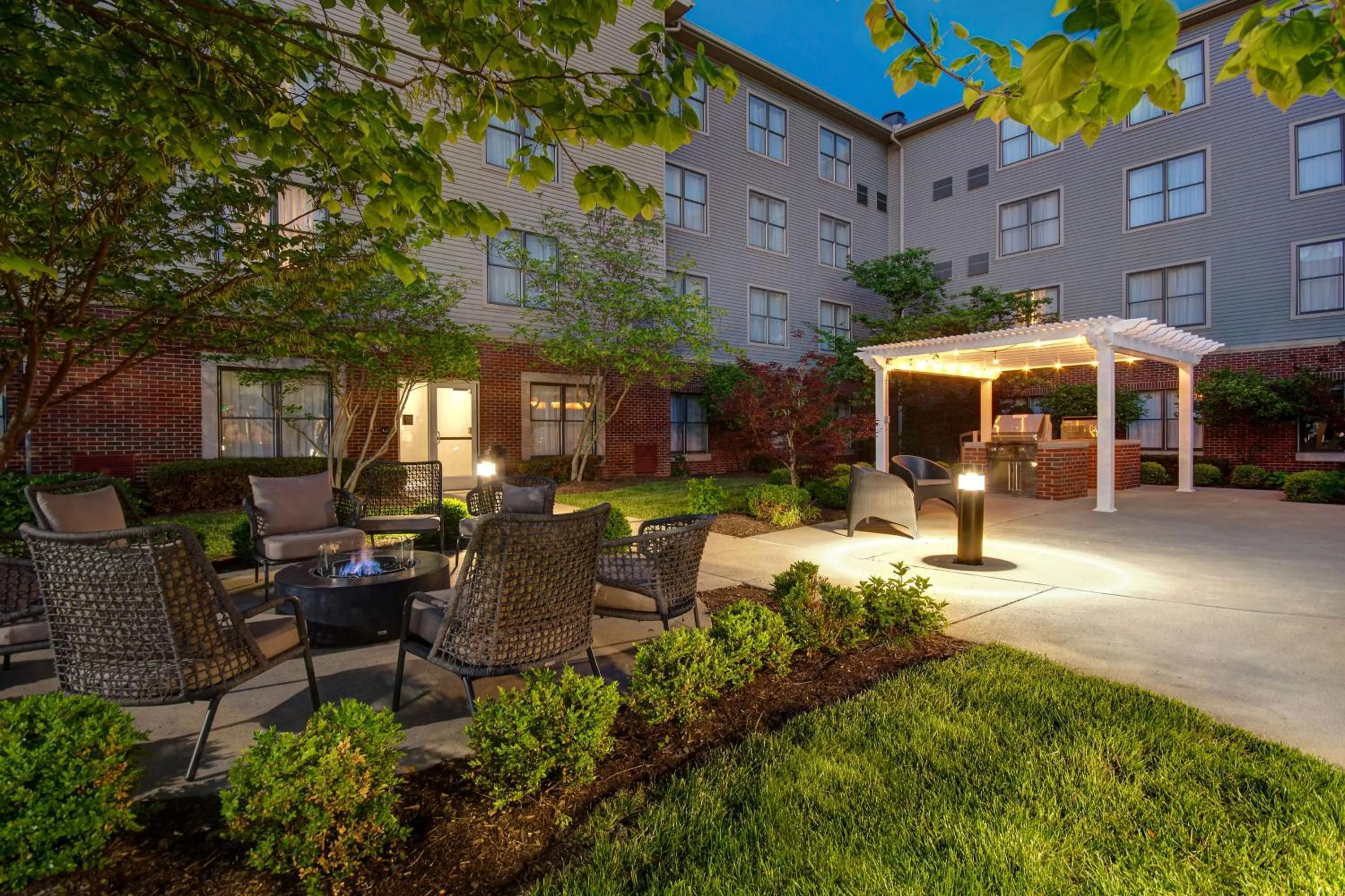Patio in Homewood Suites by Hilton Lexington-Hamburg