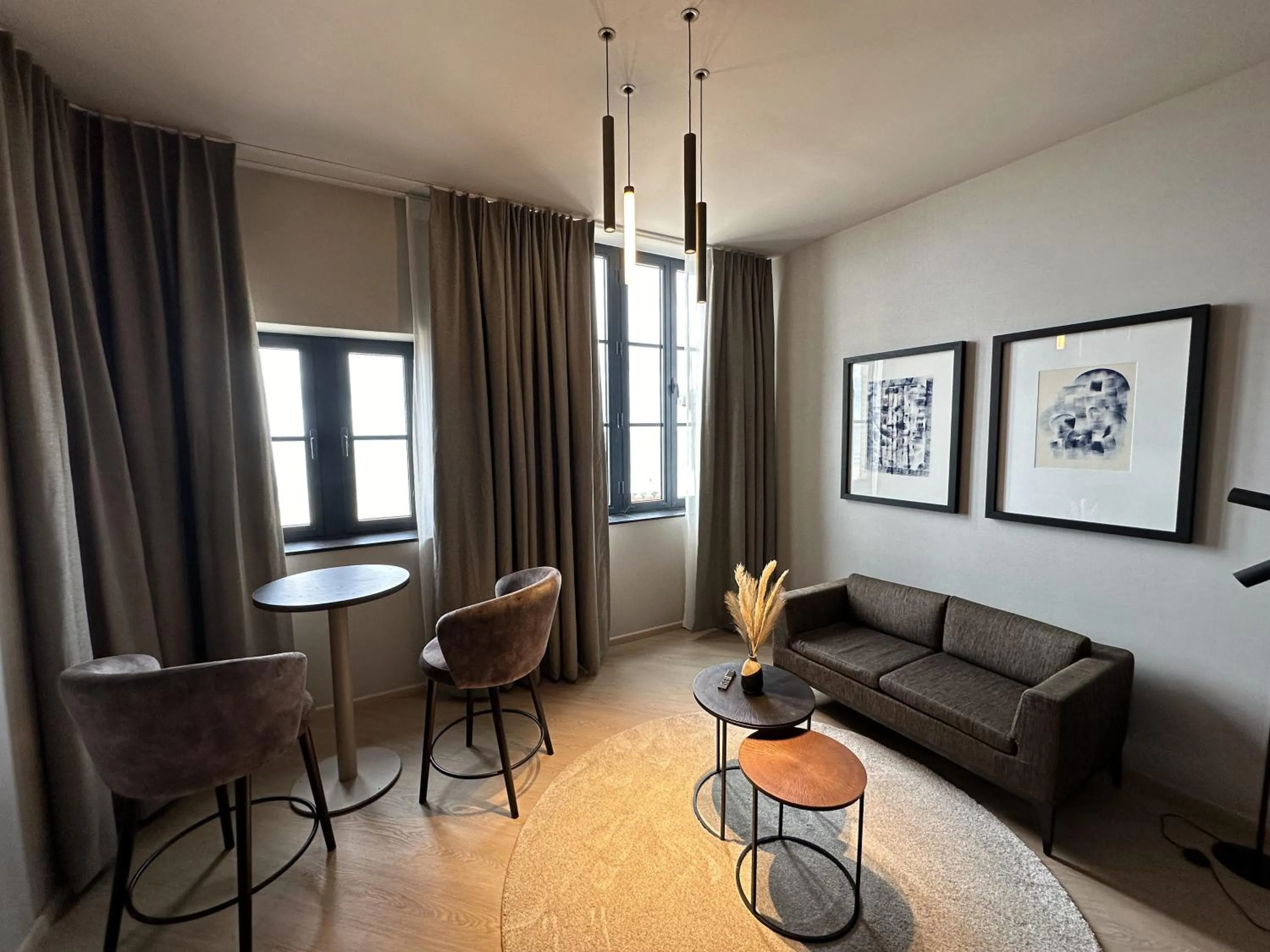 Seating area in Hotel Villa Select