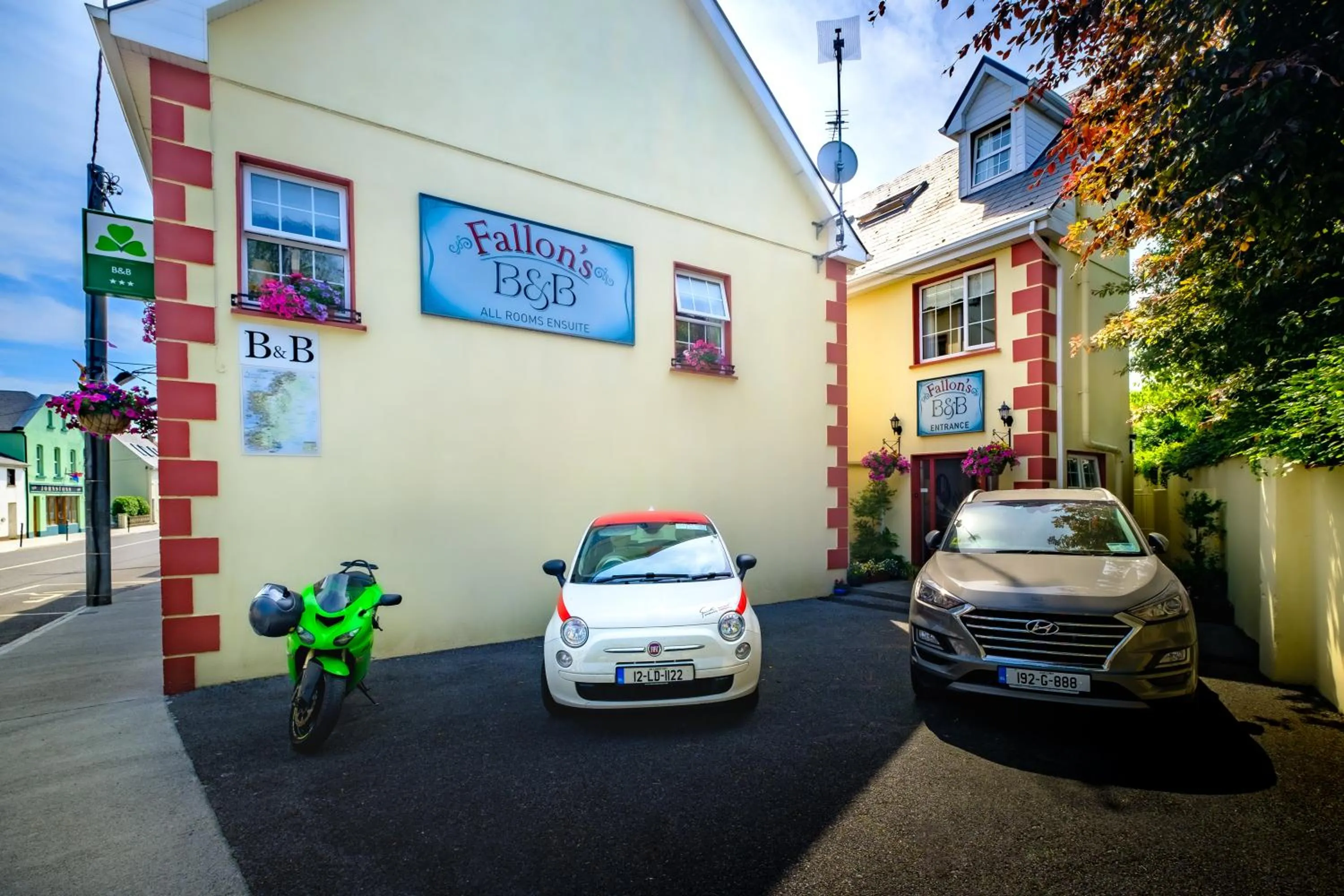 Facade/entrance in Fallon's B&B