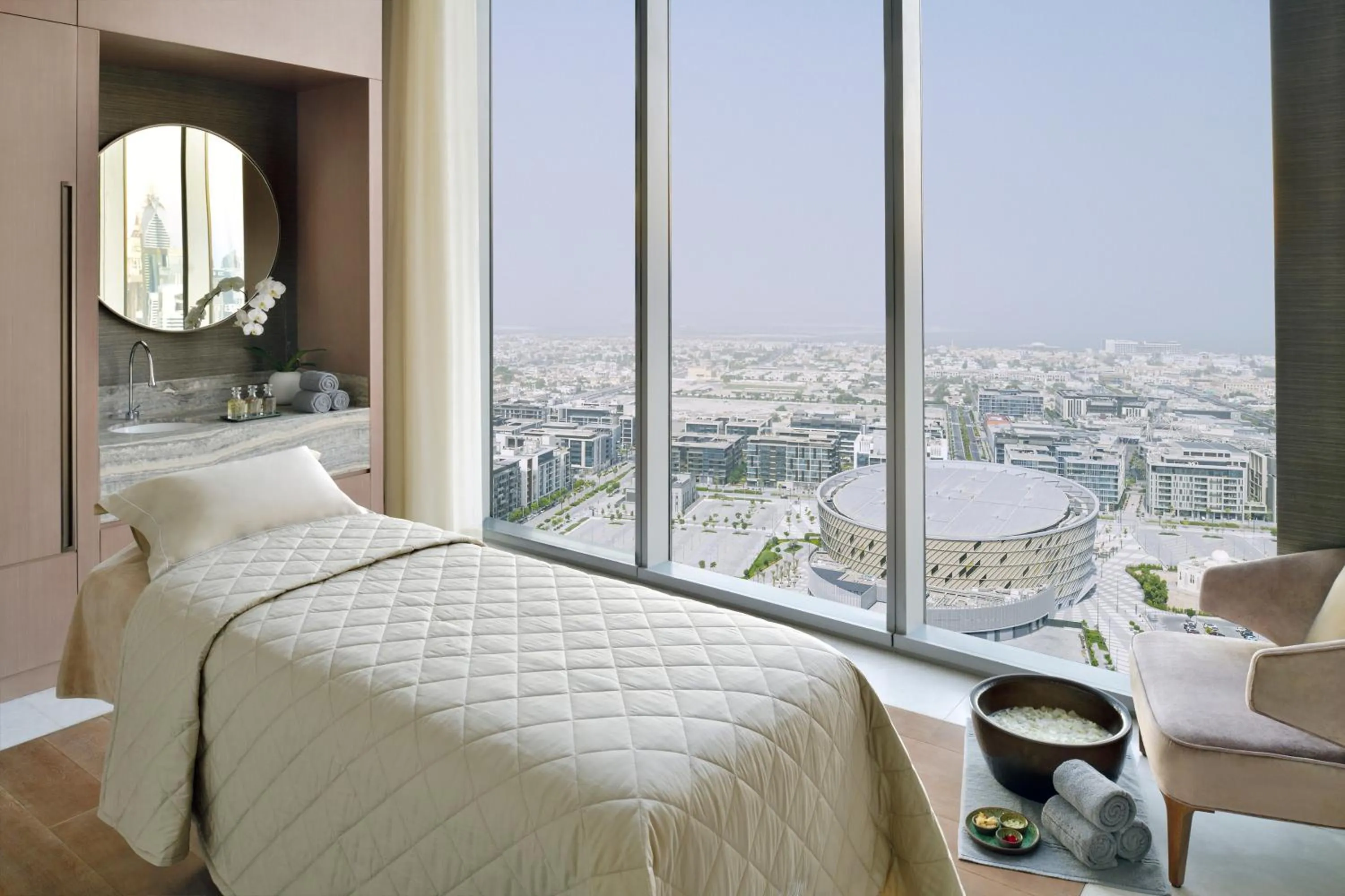 Spa and wellness centre/facilities, Bed in Address Sky View, Downtown Dubai