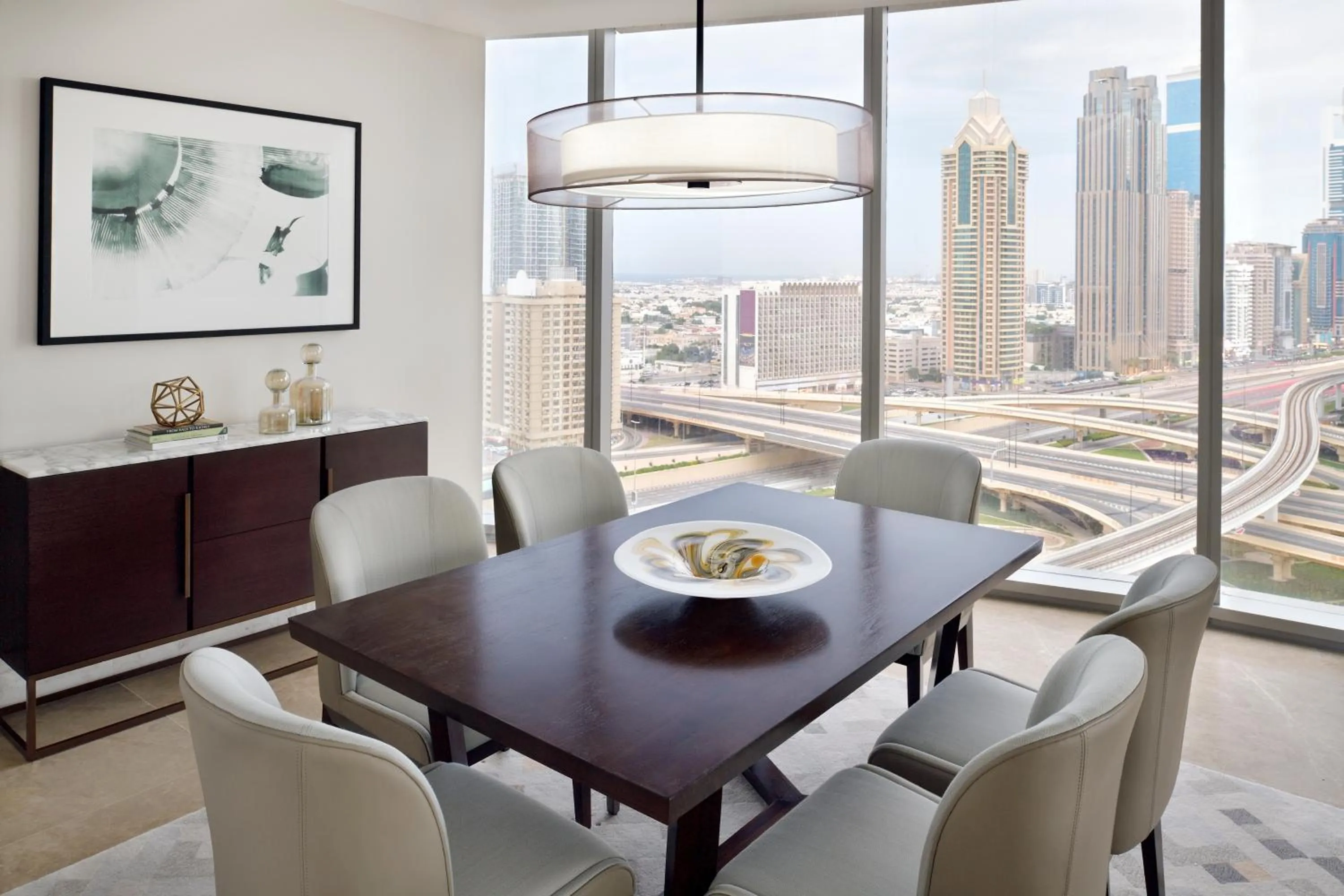 Dining area in Address Sky View, Downtown Dubai