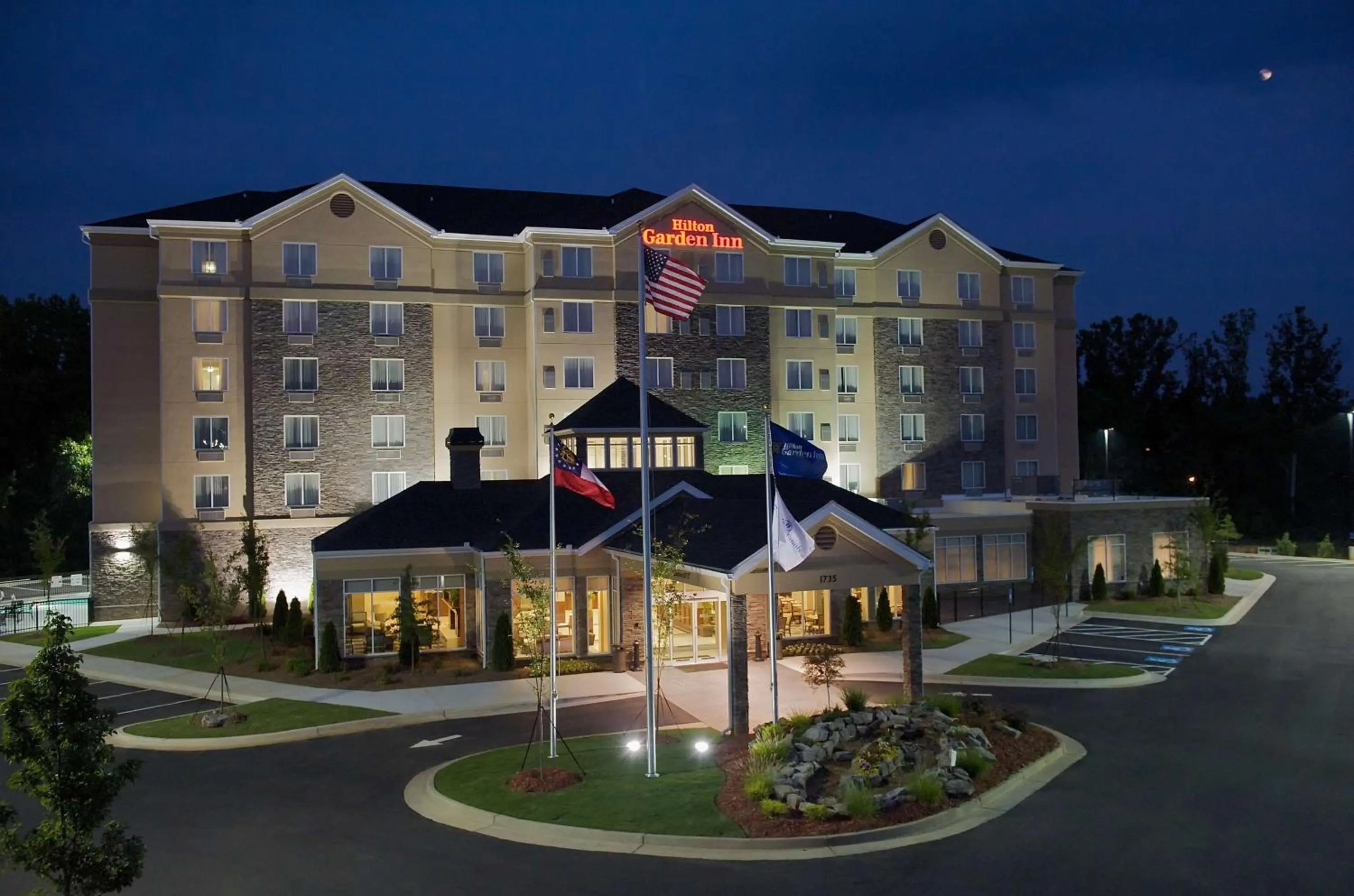 Property building in Hilton Garden Inn Gainesville