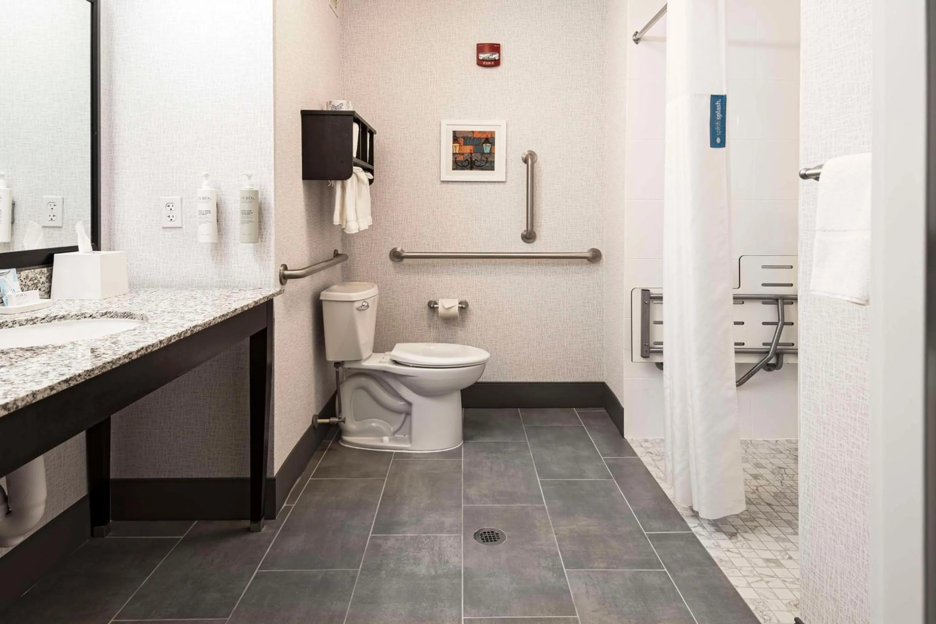 Bathroom in Hampton Inn & Suites - Raleigh Downtown