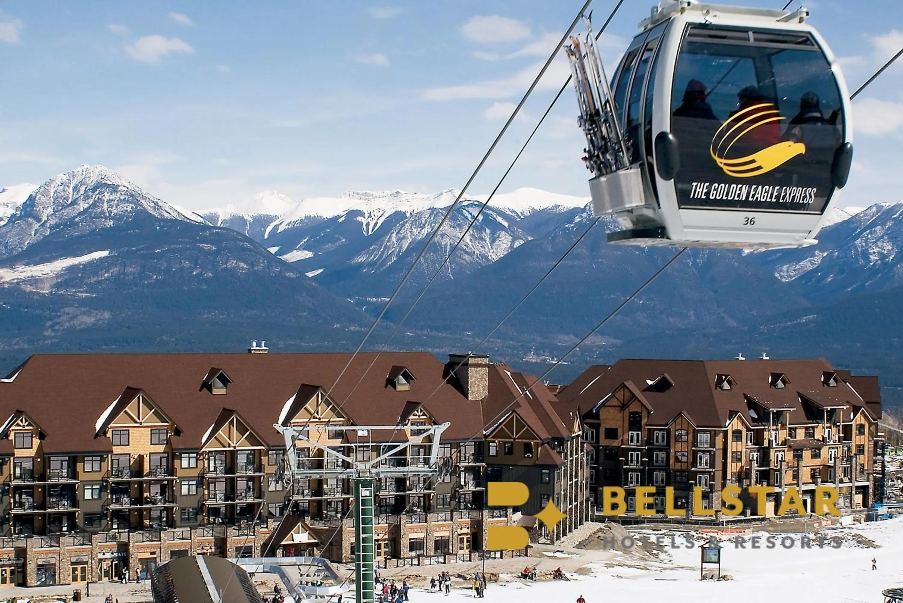 Property building in Glacier Mountaineer Lodge