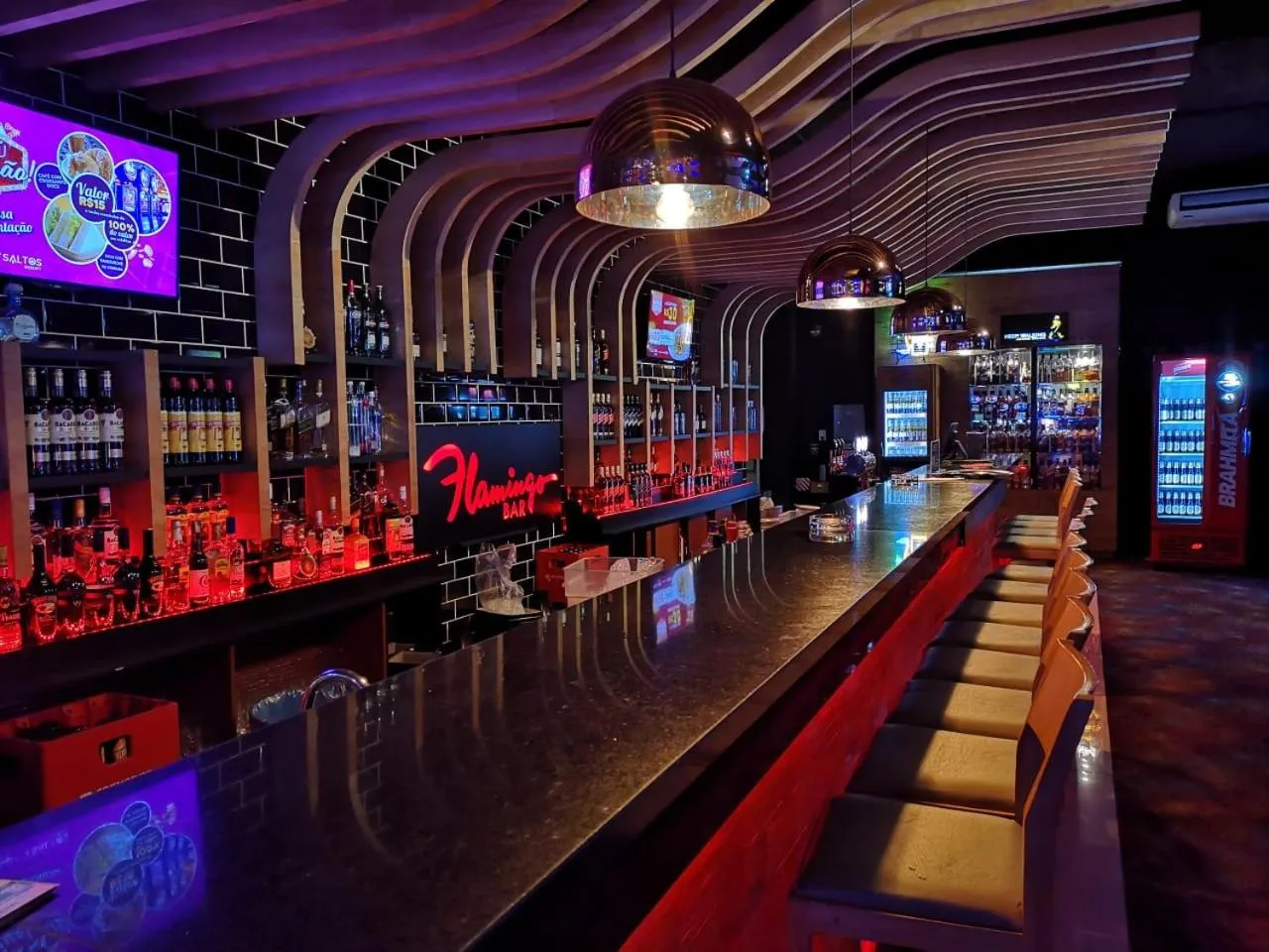 Lounge or bar in 7 Saltos Resort